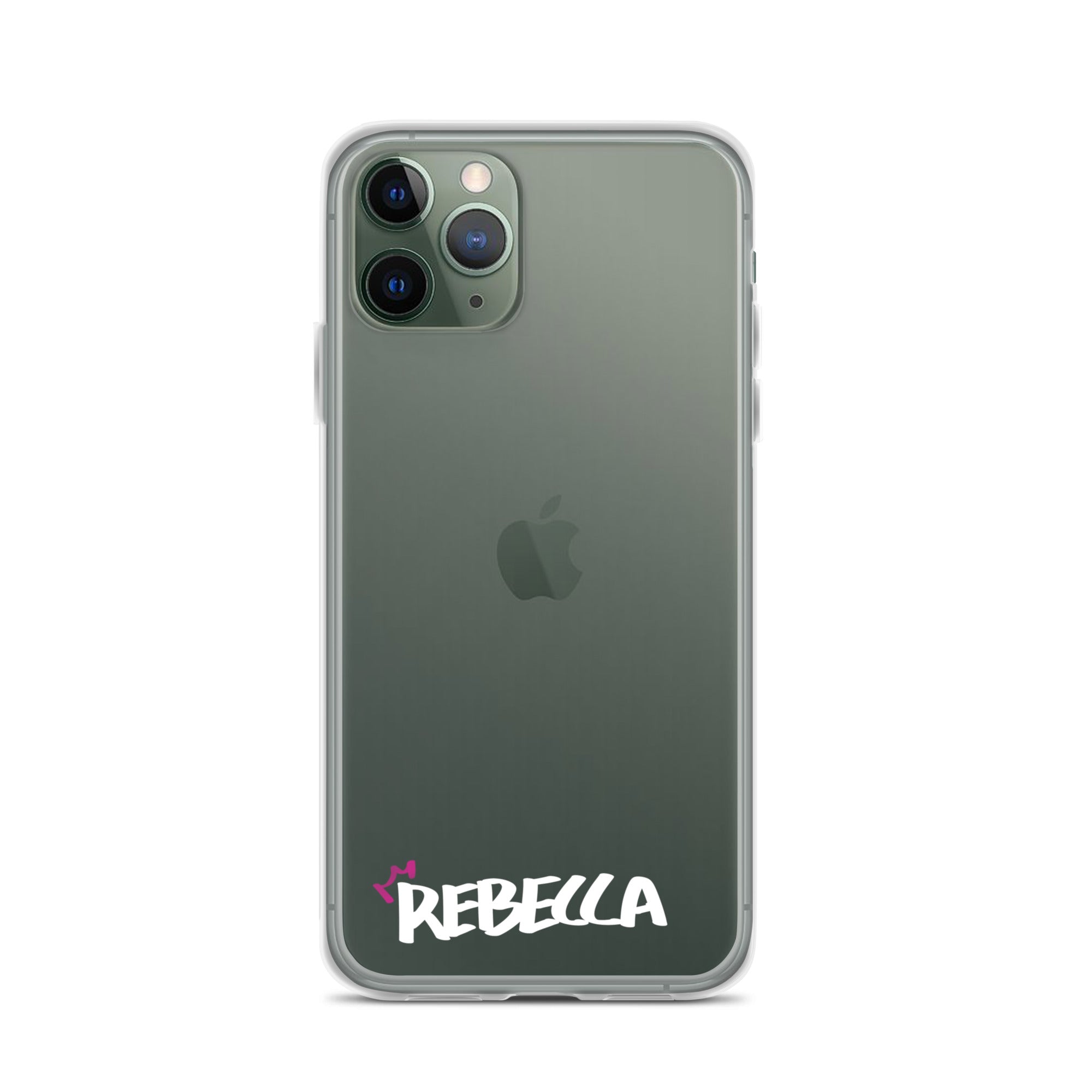 Clear iPhone Case - Rebecca