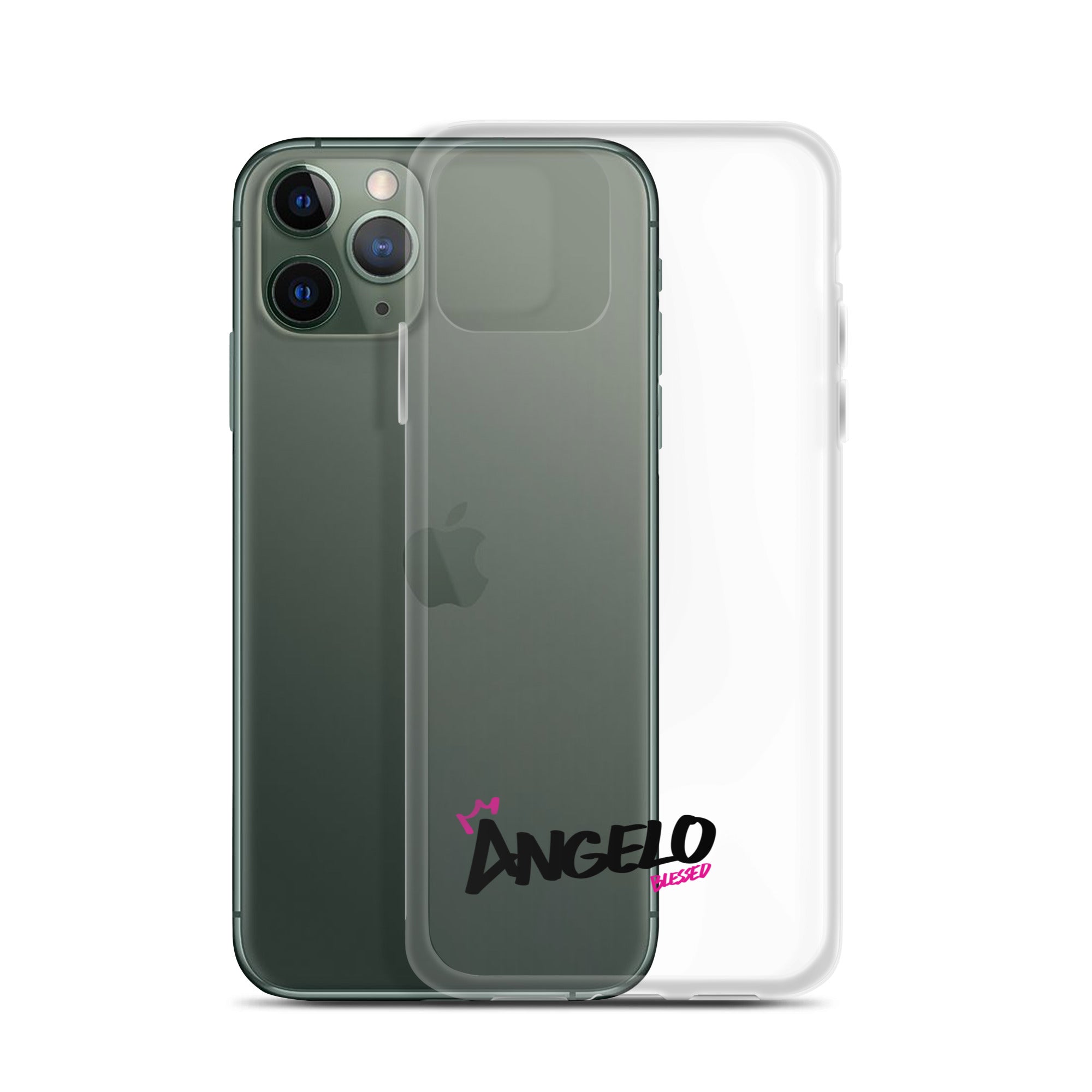 Clear iPhone Case - Angelo Blessed