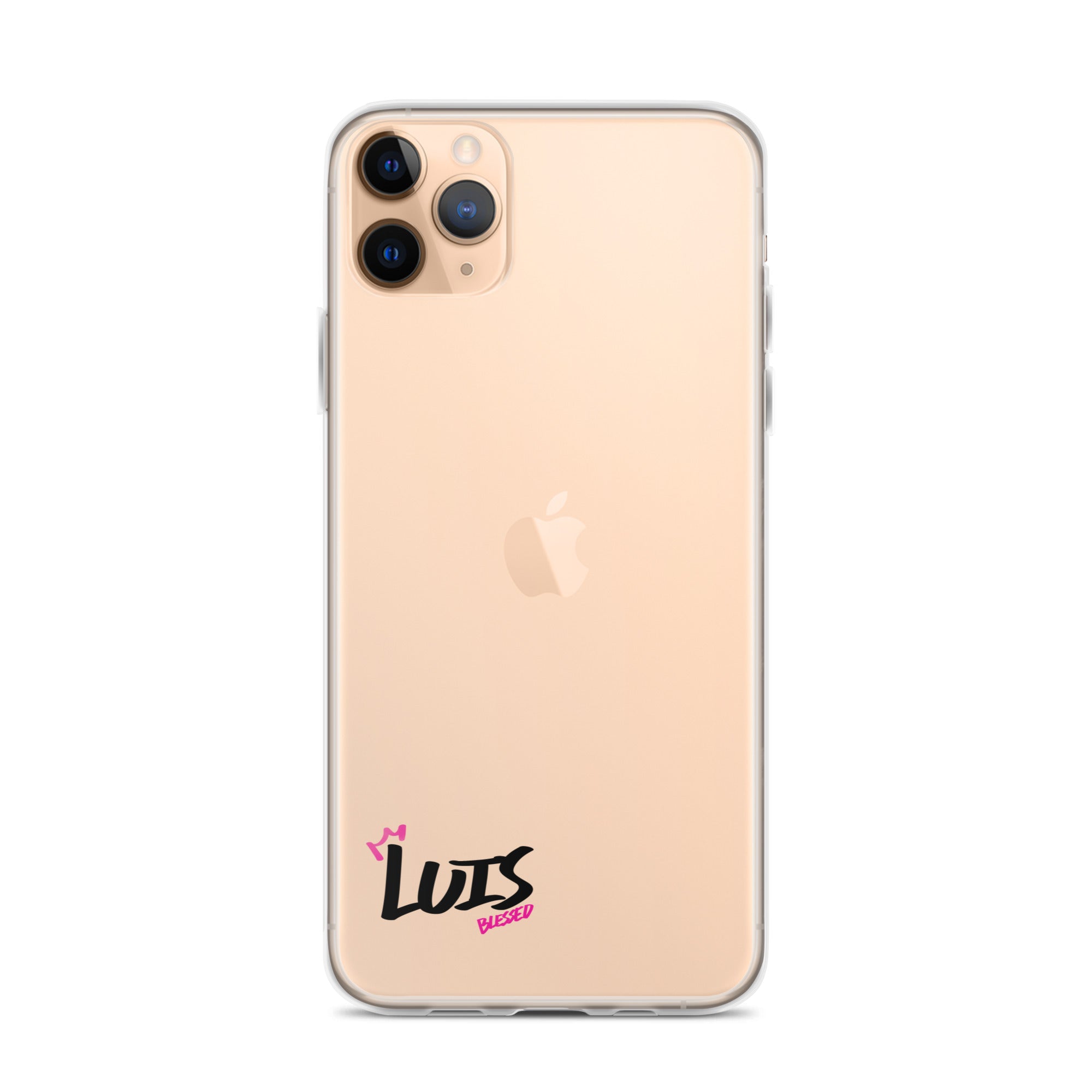 Clear iPhone Case - Luis Blessed