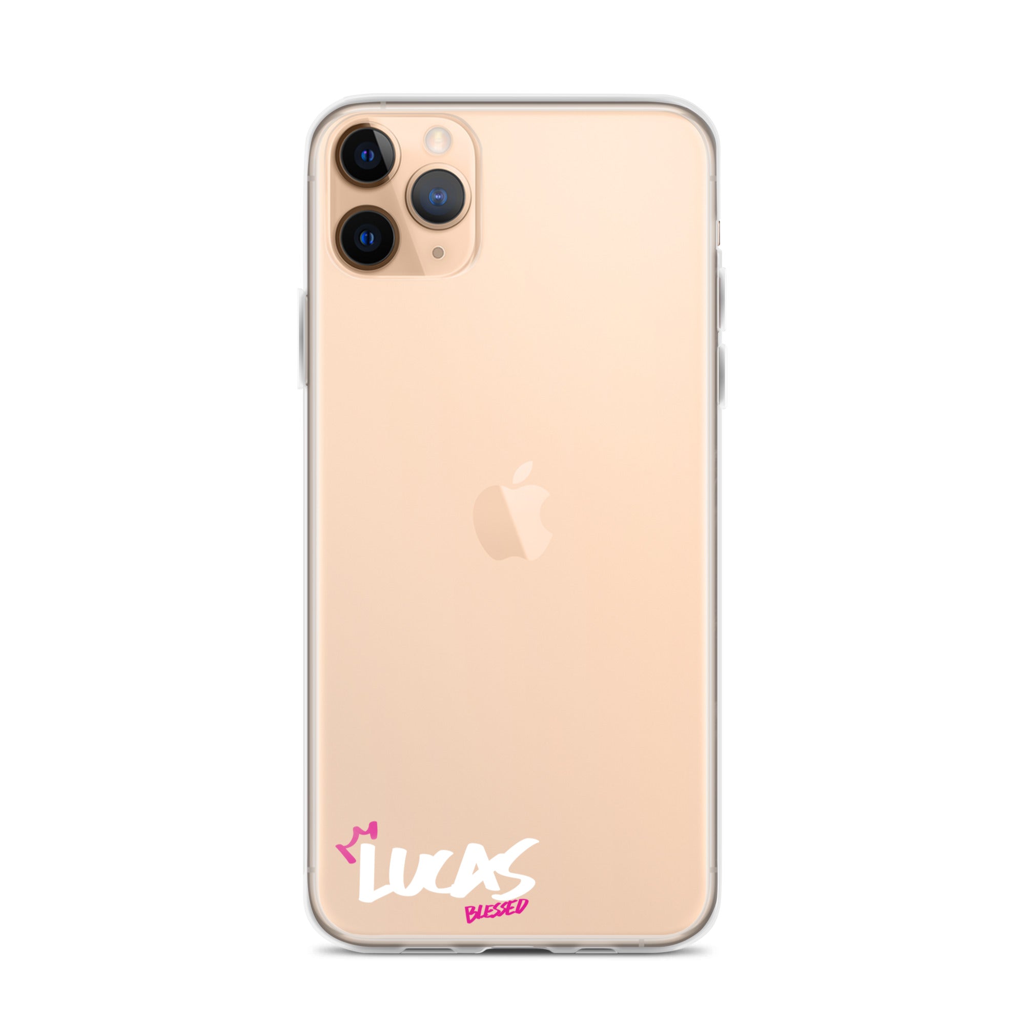 Clear iPhone Case - Lucas Blessed