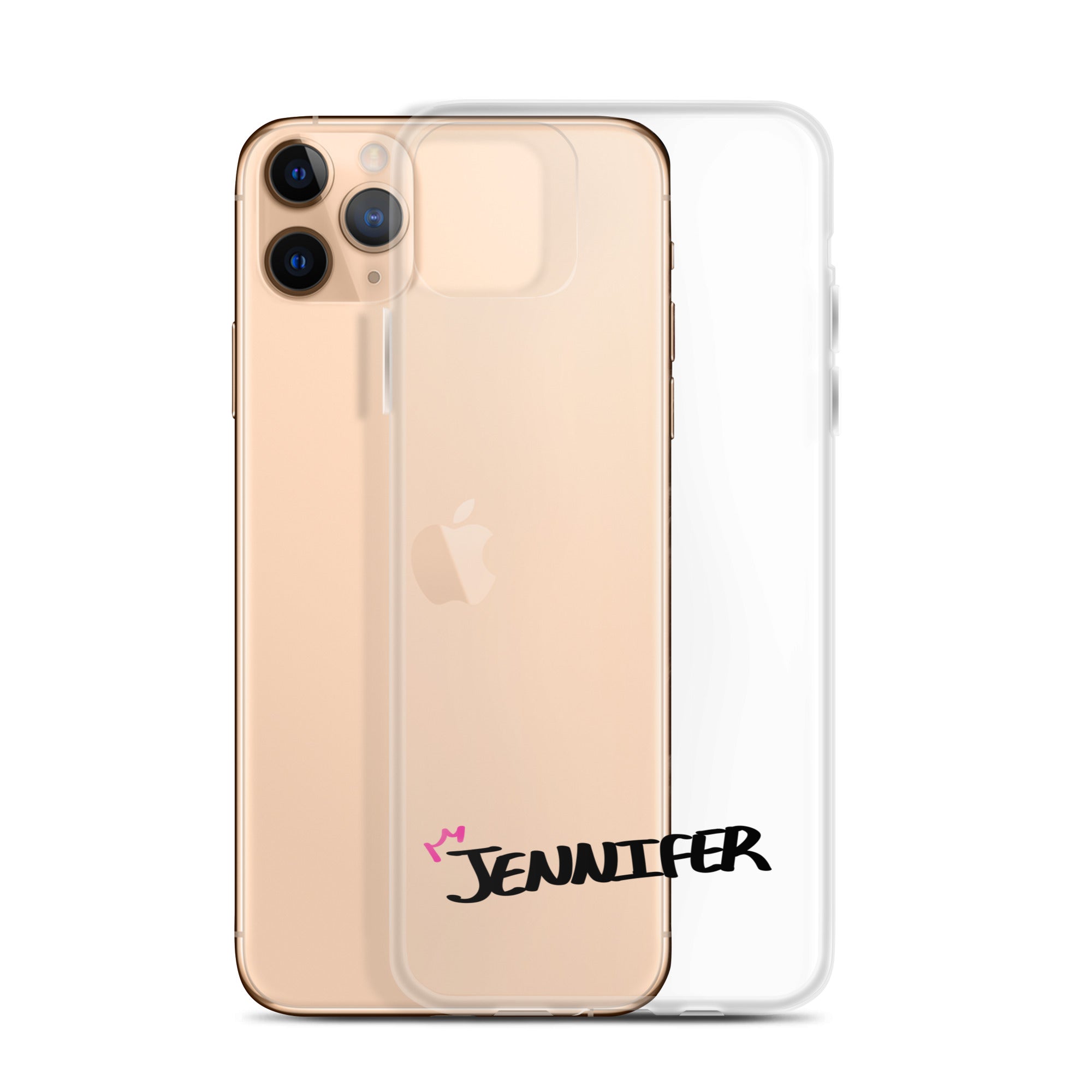 Clear iPhone Case - Jennifer