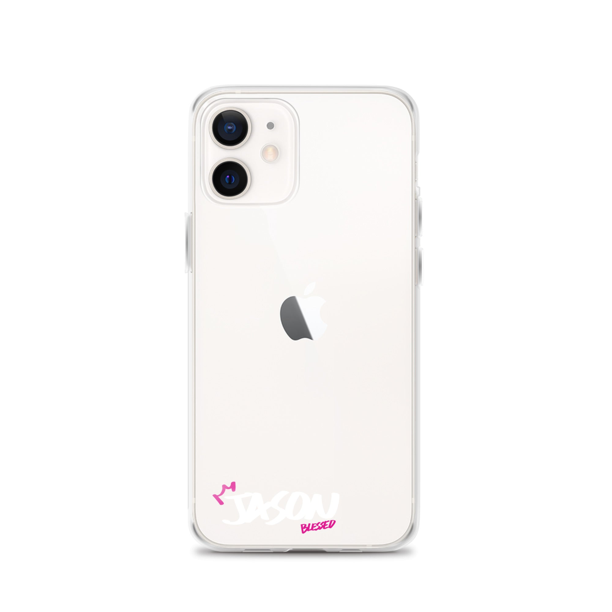 Clear iPhone Case - Jason Blessed