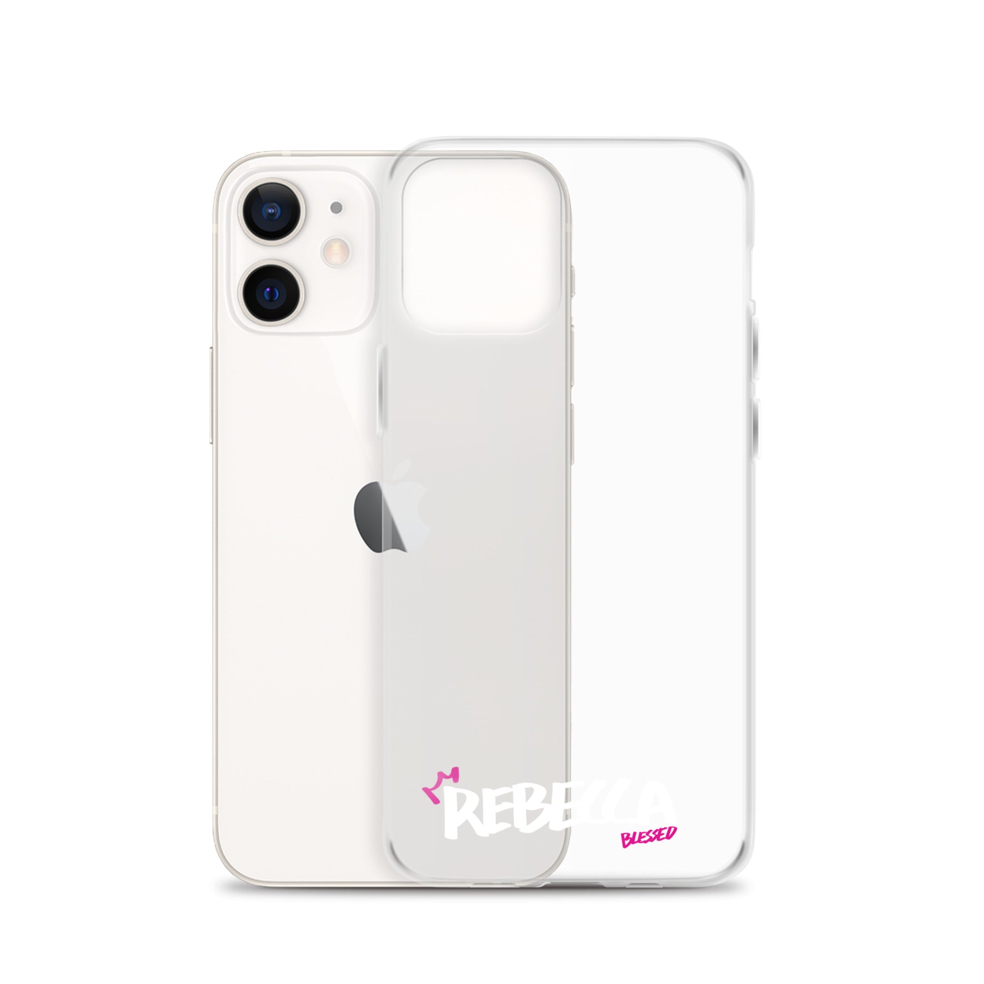 Clear iPhone Case - Rebecca Blessed