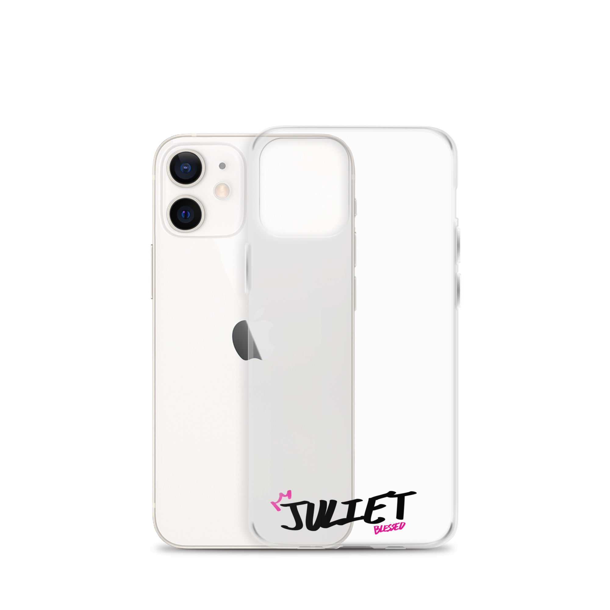Clear iPhone Case - Juliet Blessed