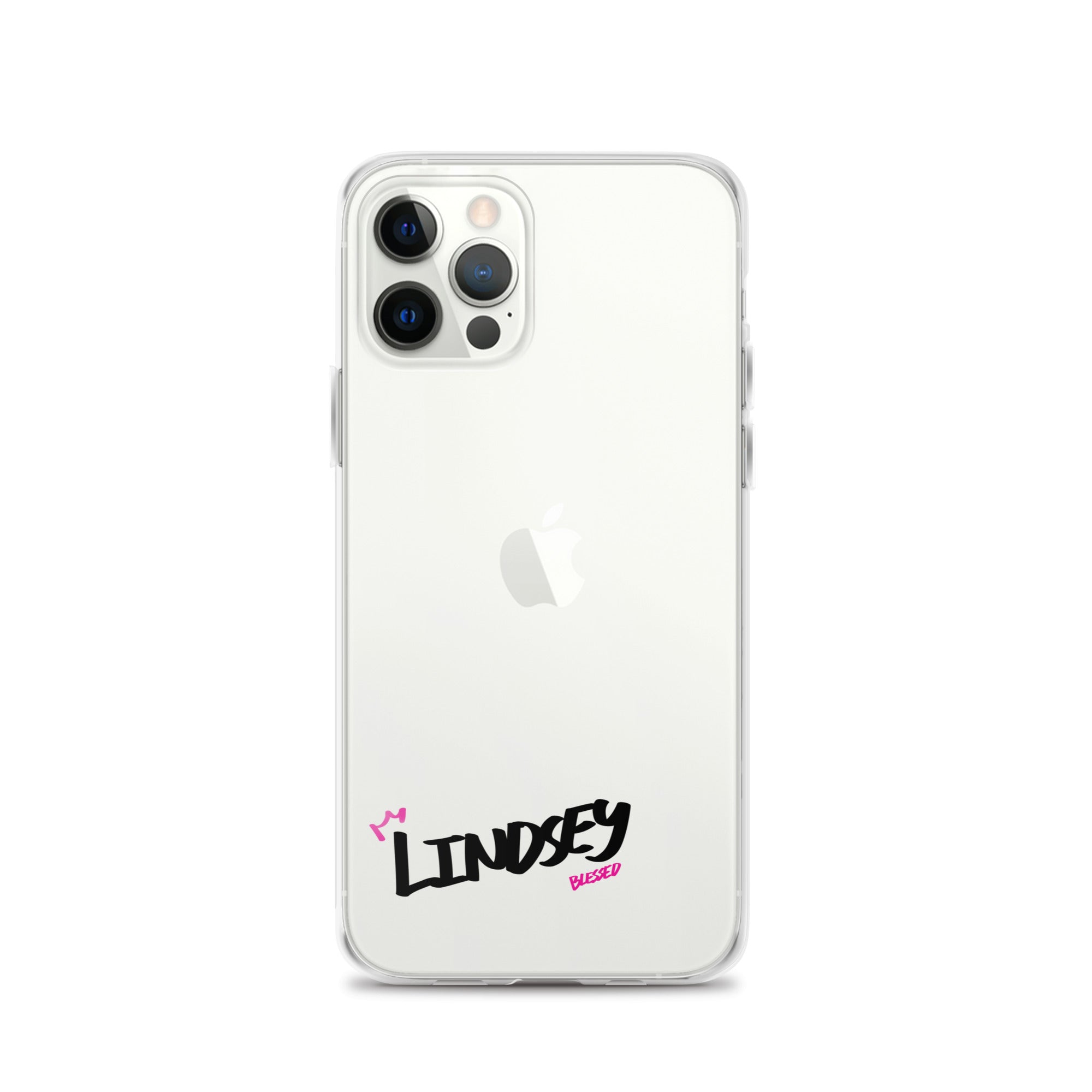 Clear iPhone Case - Lindsey Blessed