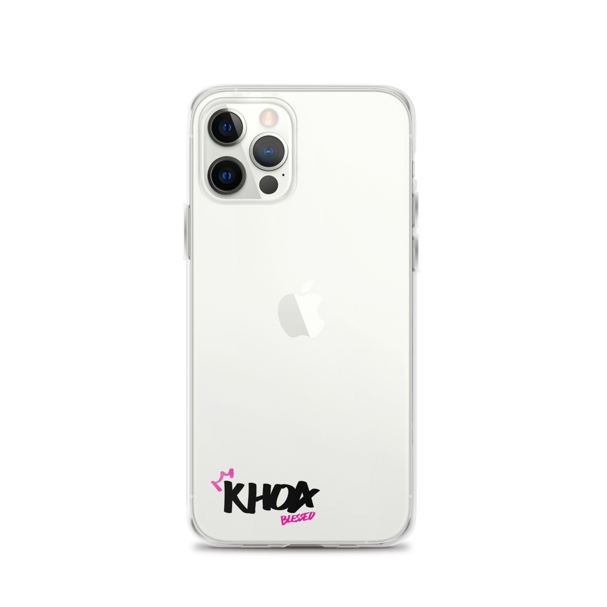 Clear iPhone Case - Khoa Blessed