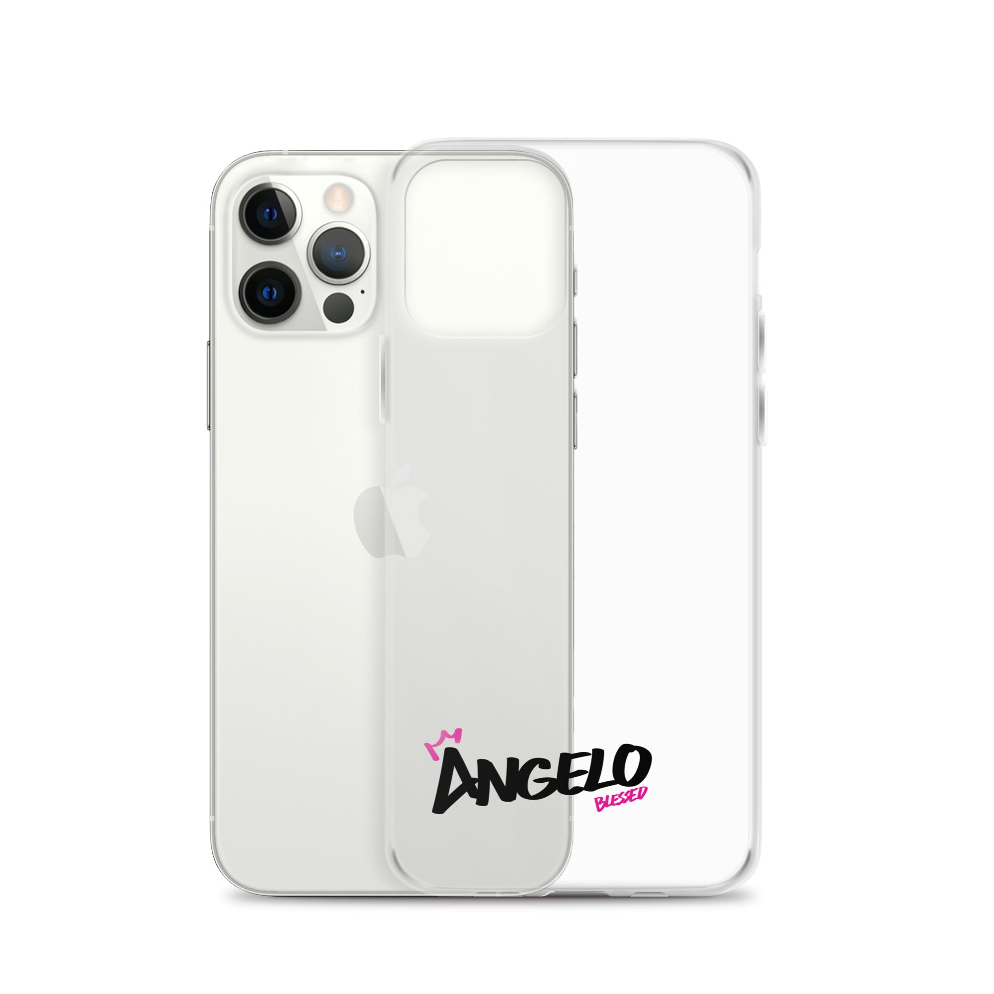 Clear iPhone Case - Angelo Blessed