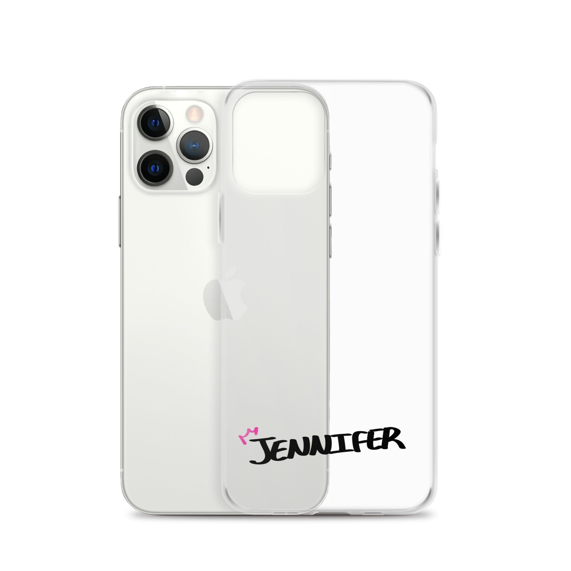 Clear iPhone Case - Jennifer