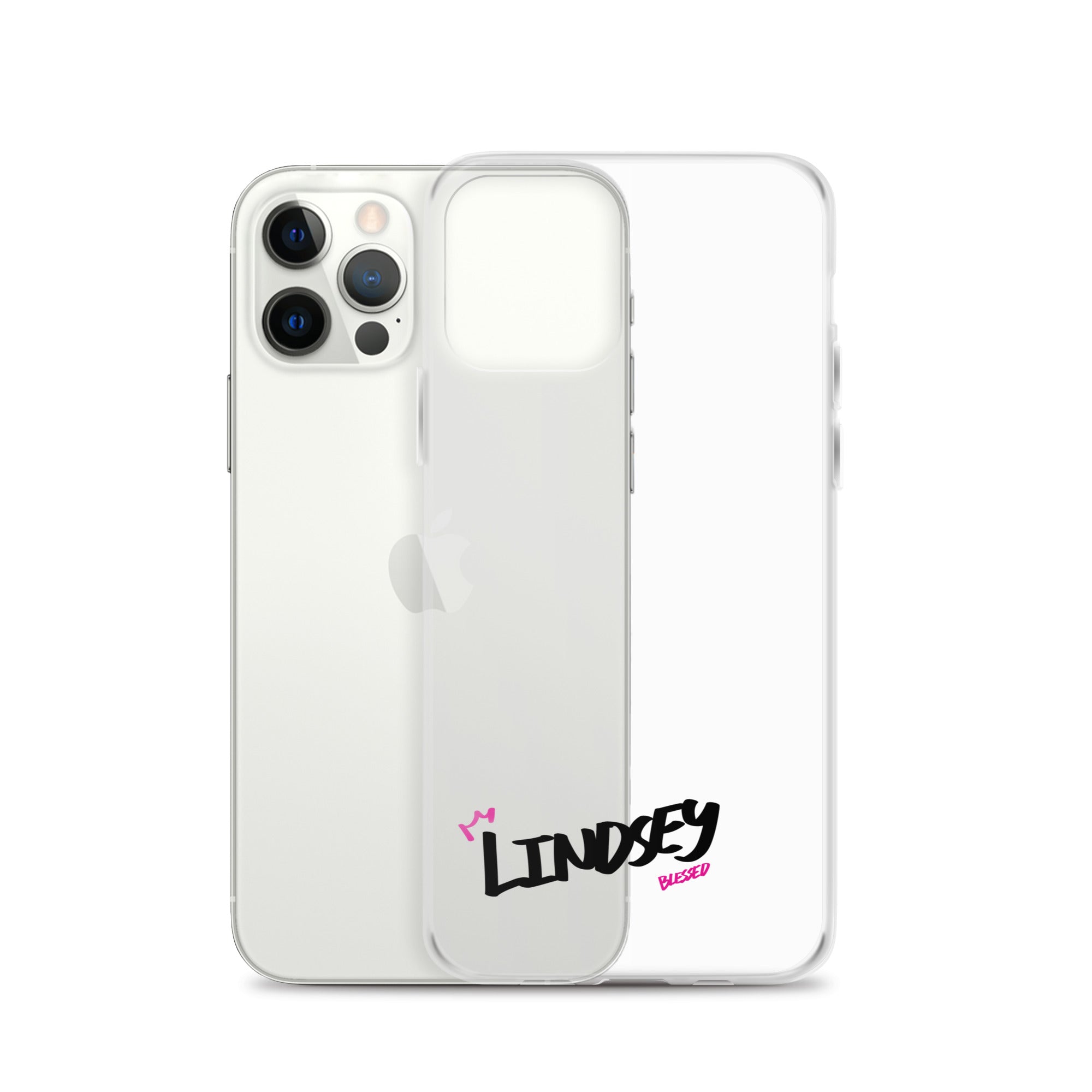 Clear iPhone Case - Lindsey Blessed