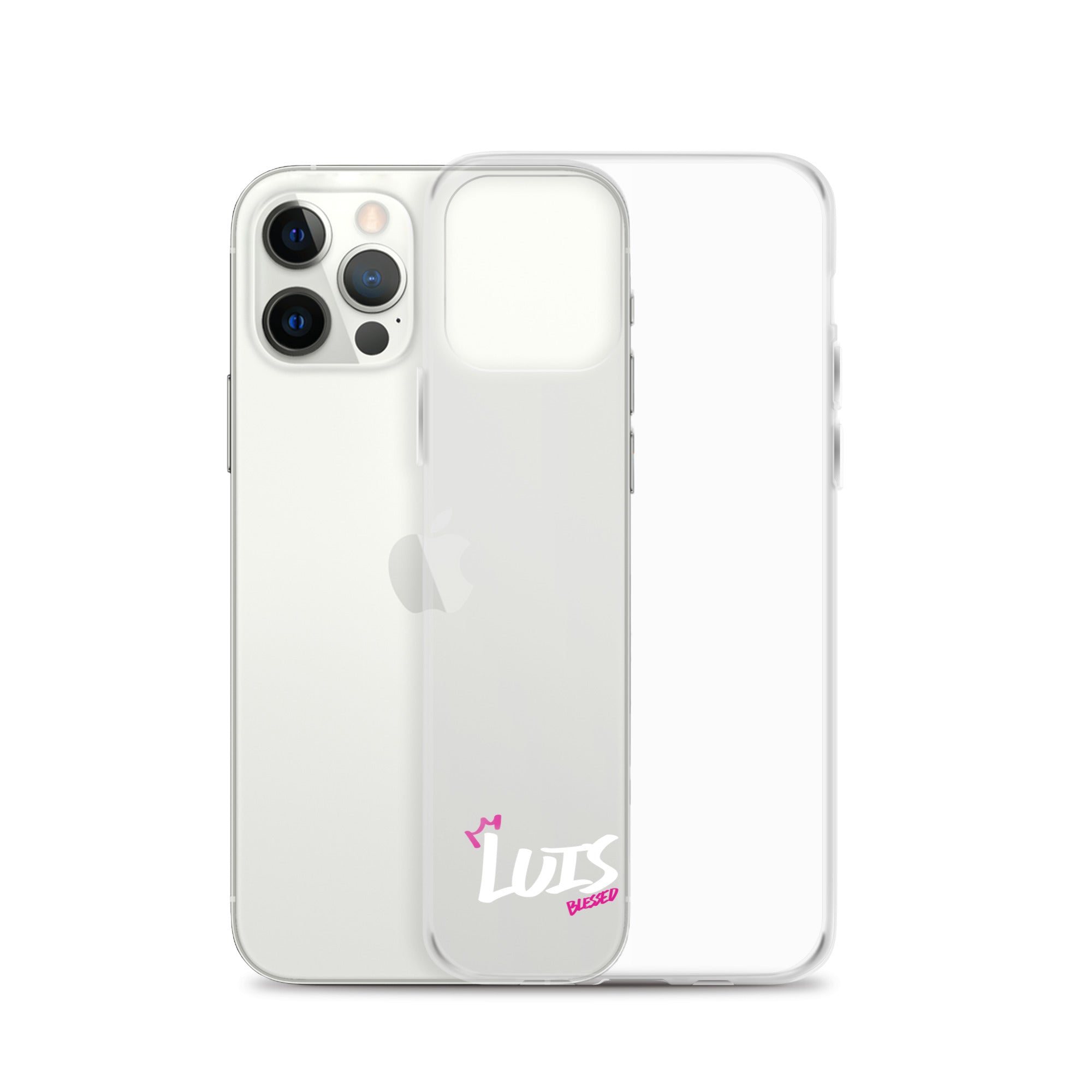 Clear iPhone Case - Luis Blessed