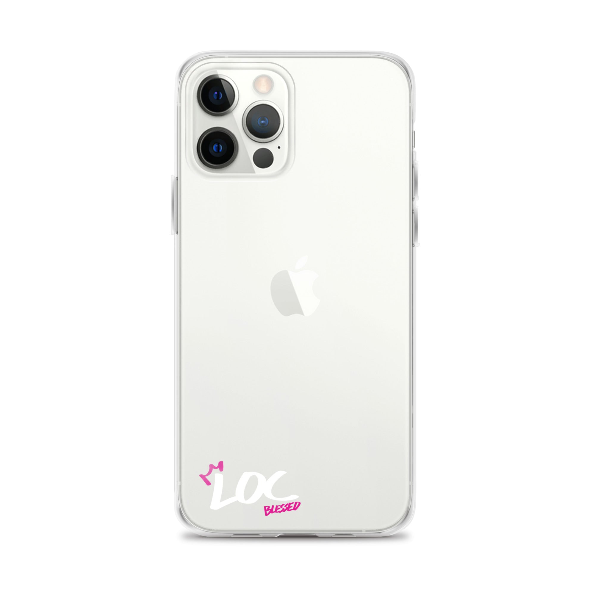 Clear iPhone Case - Loc Blessed