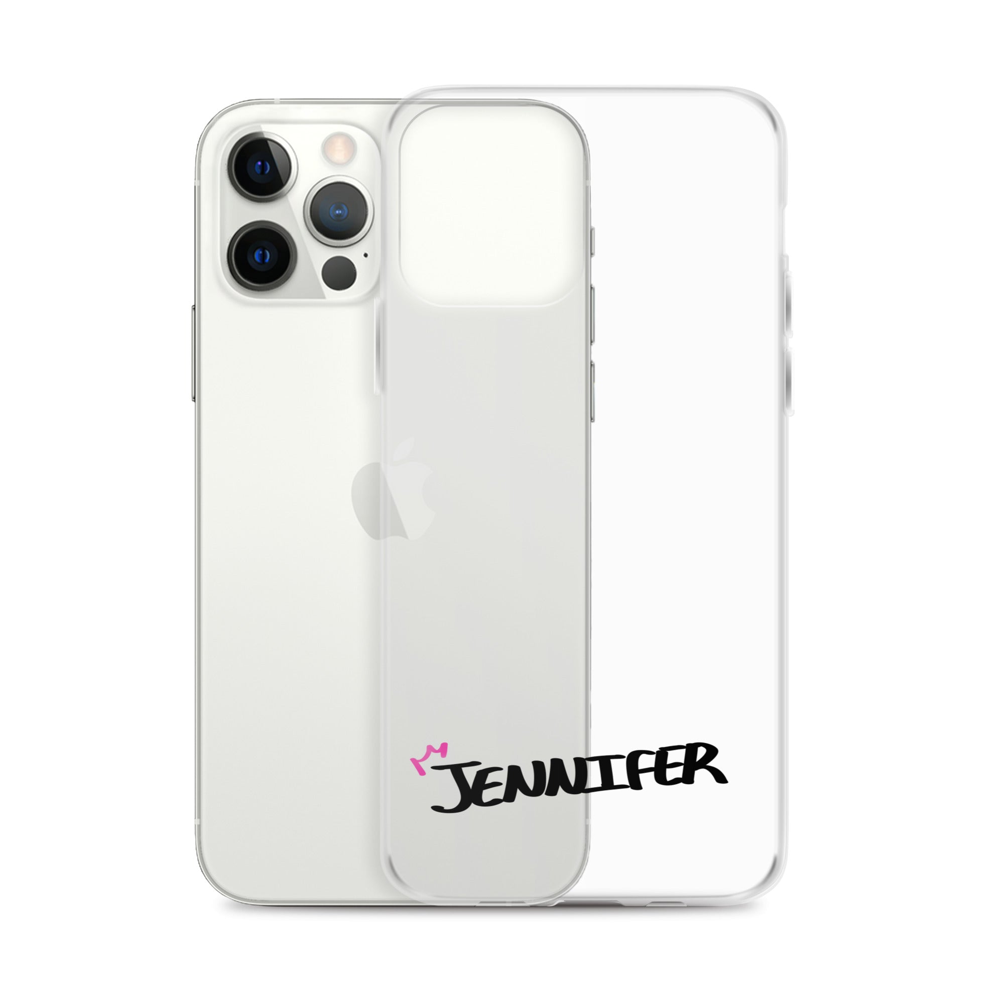 Clear iPhone Case - Jennifer