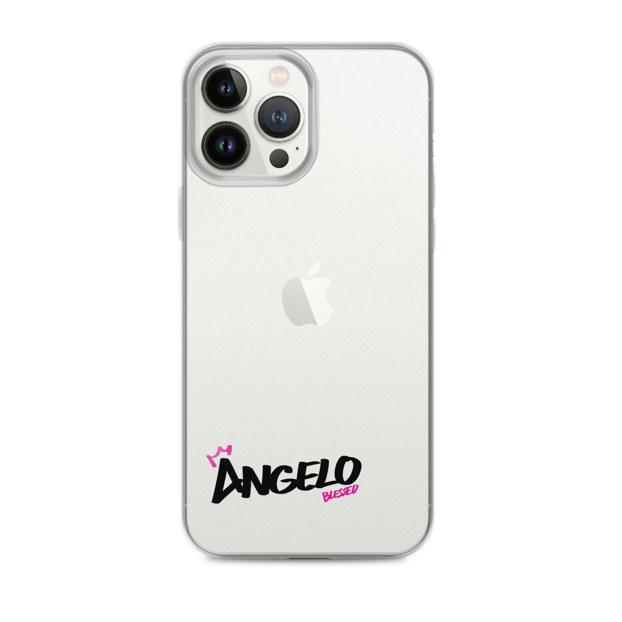 Clear iPhone Case - Angelo Blessed