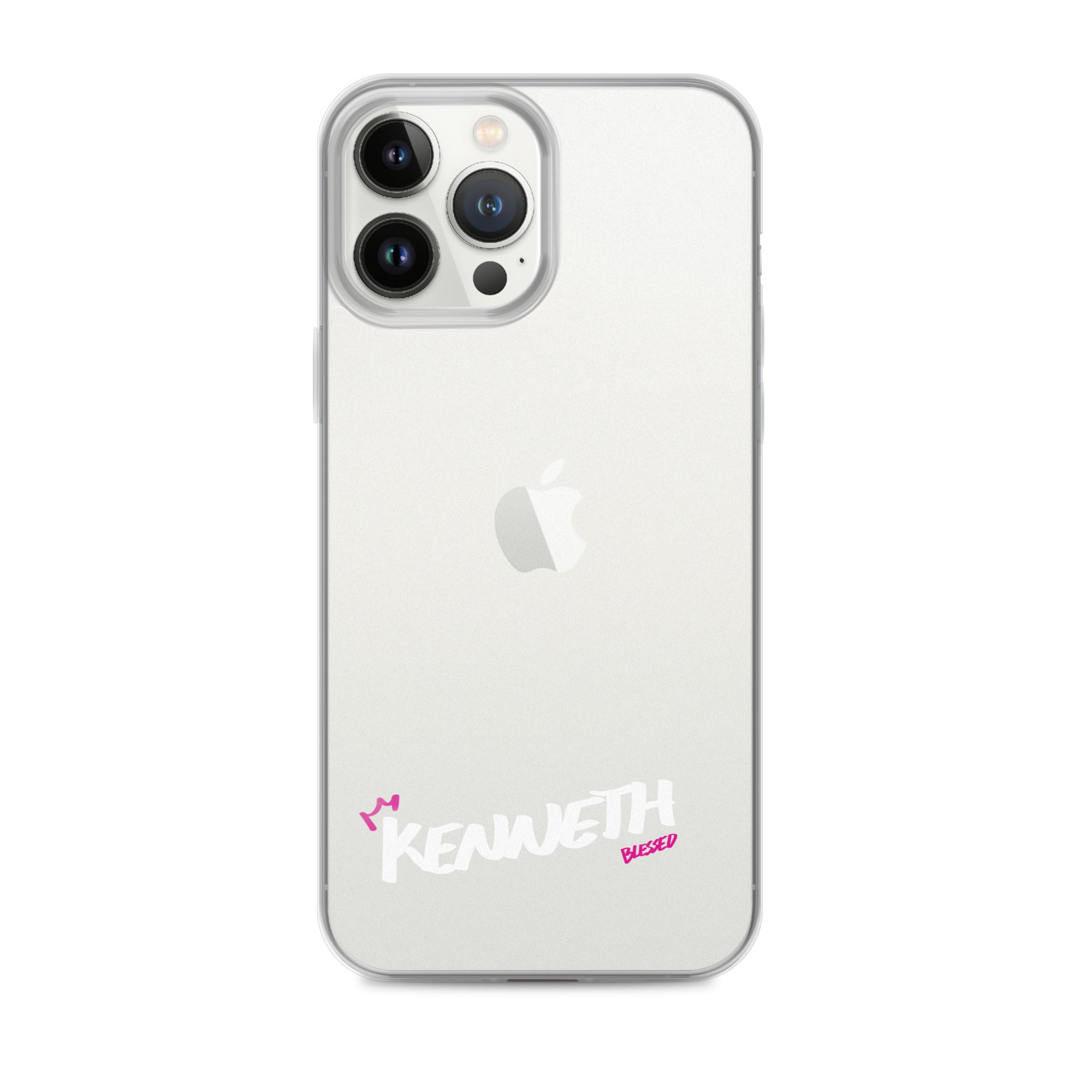 Clear iPhone Case - Kenneth Blessed