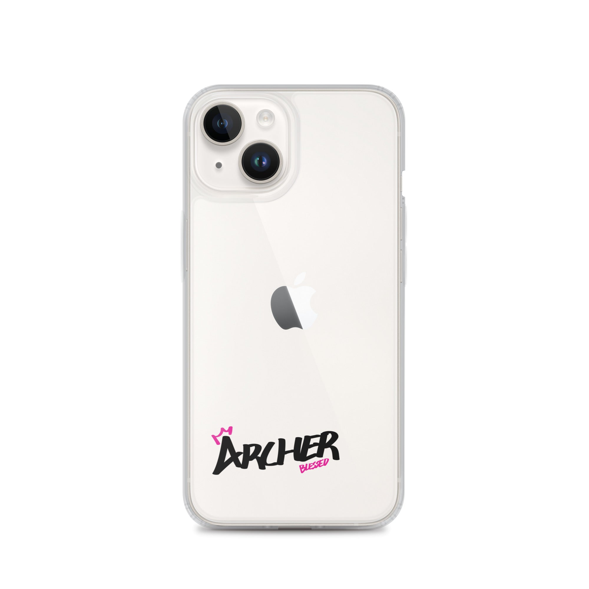 Clear iPhone Case - Archer Blessed