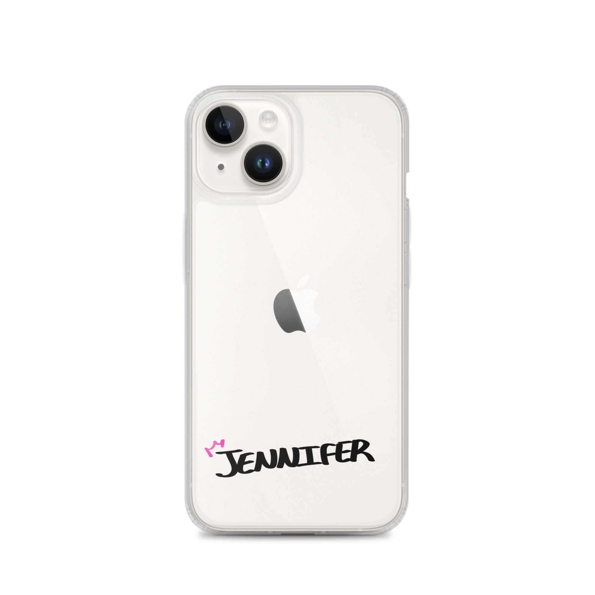 Clear iPhone Case - Jennifer