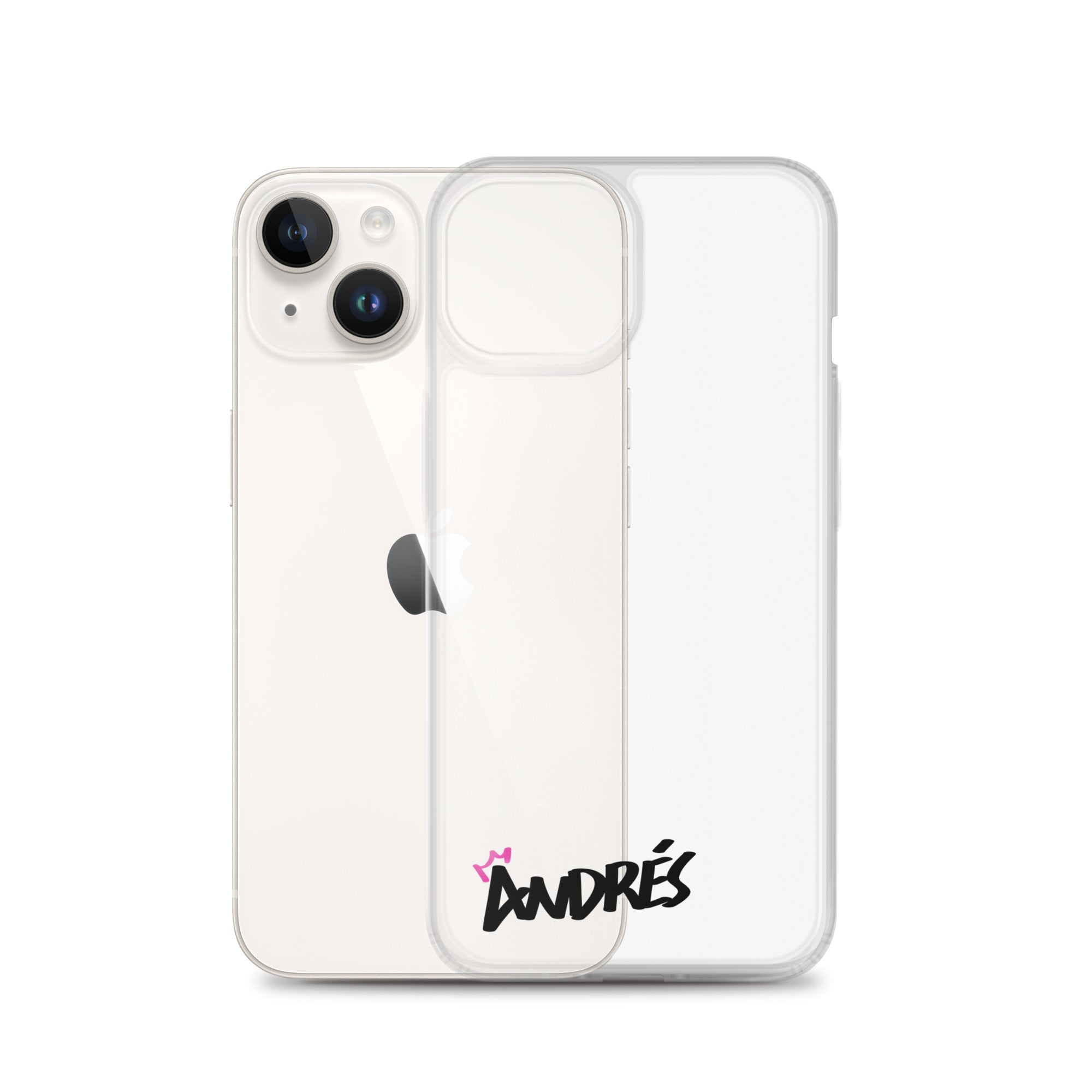 Clear iPhone Case - Andres