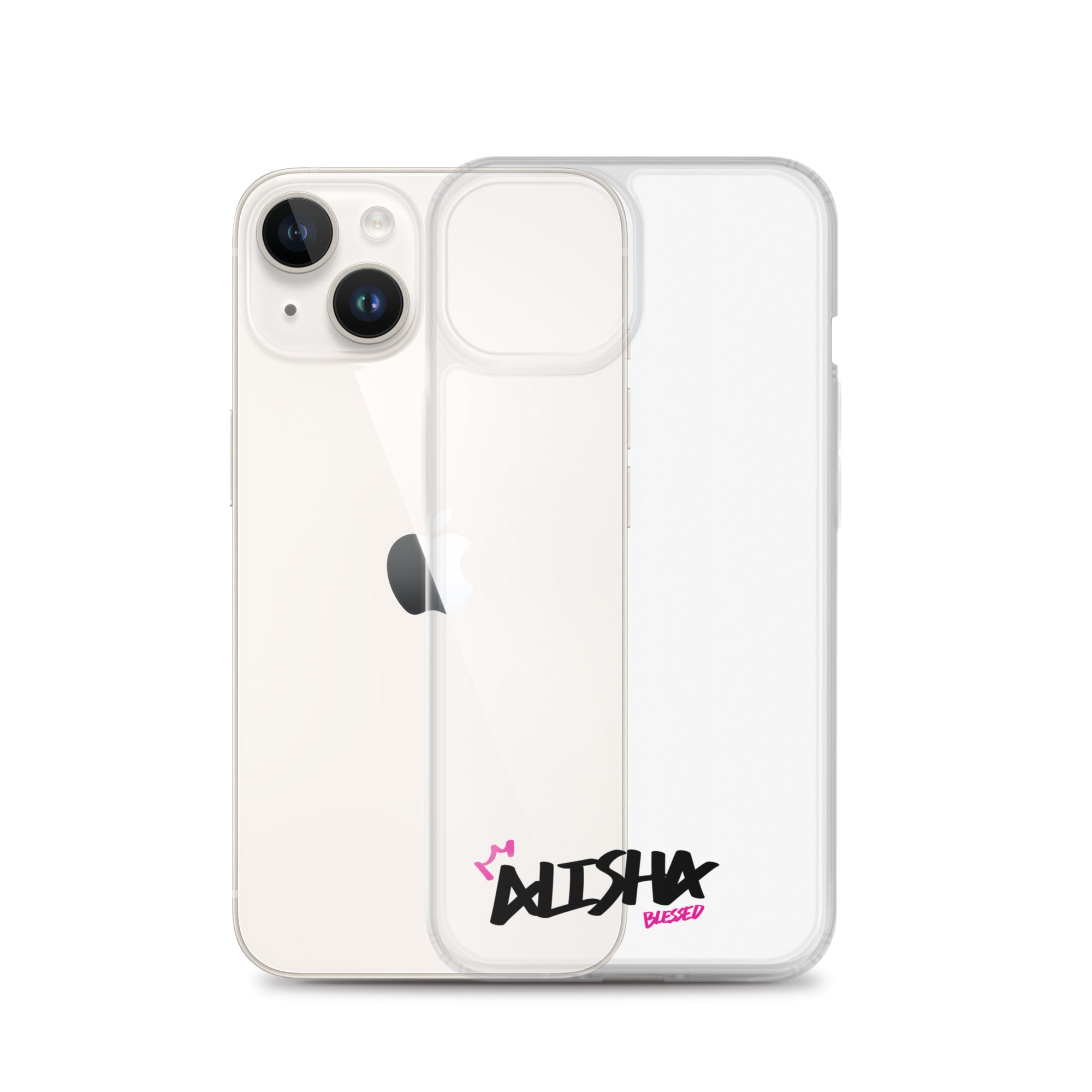 Clear iPhone Case - Alisha Blessed