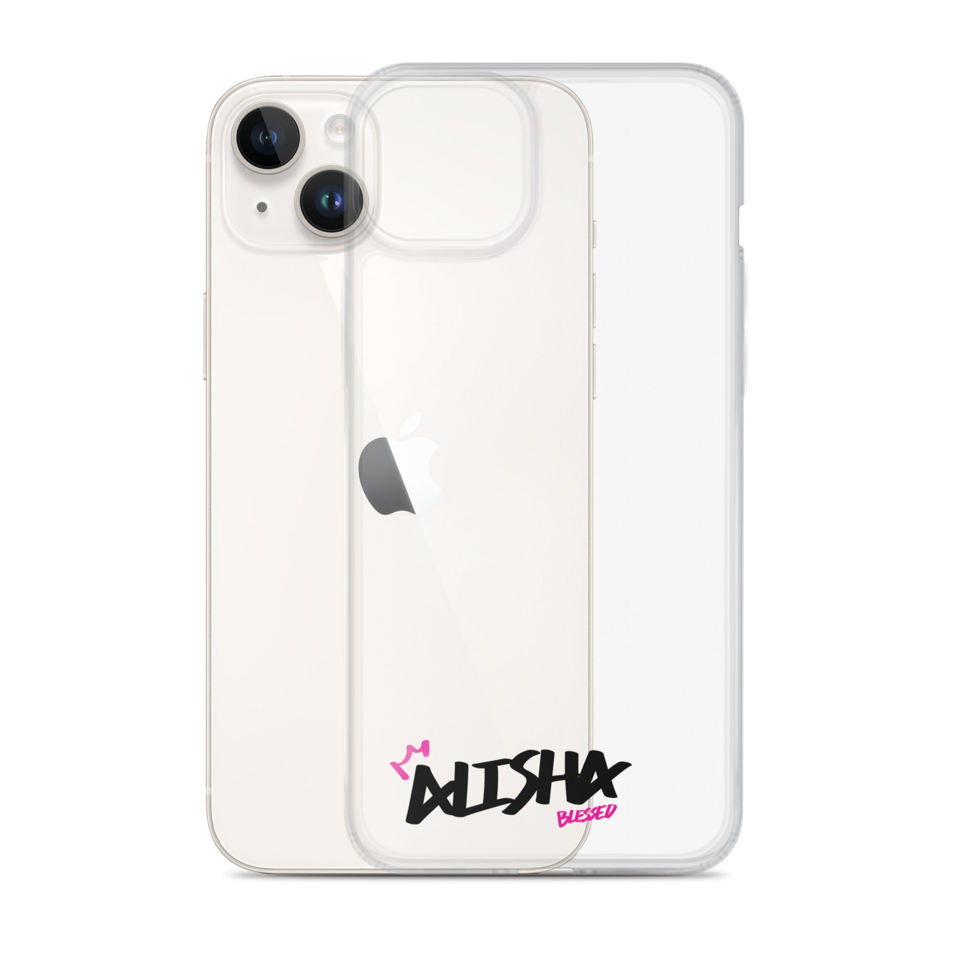 Clear iPhone Case - Alisha Blessed