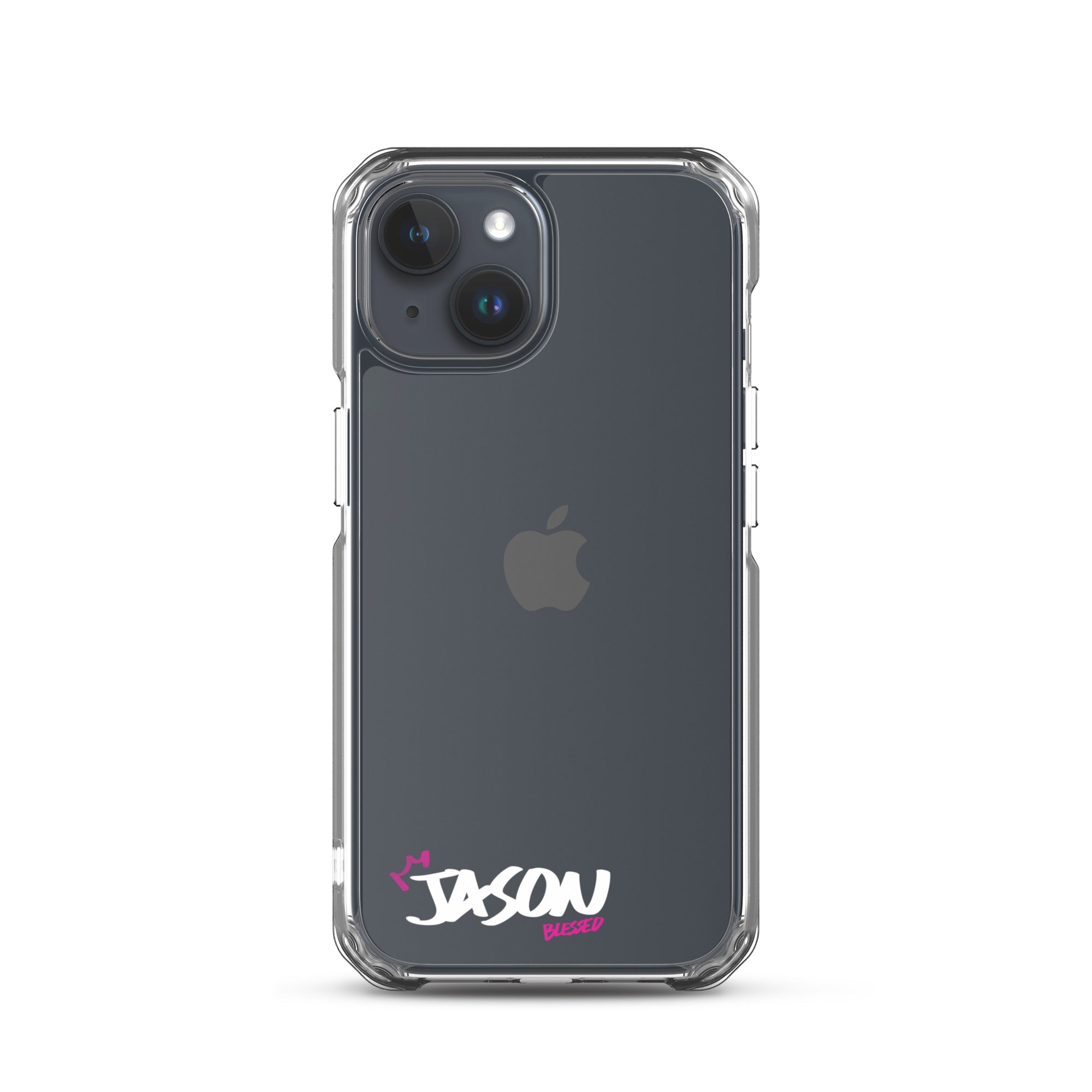 Clear iPhone Case - Jason Blessed