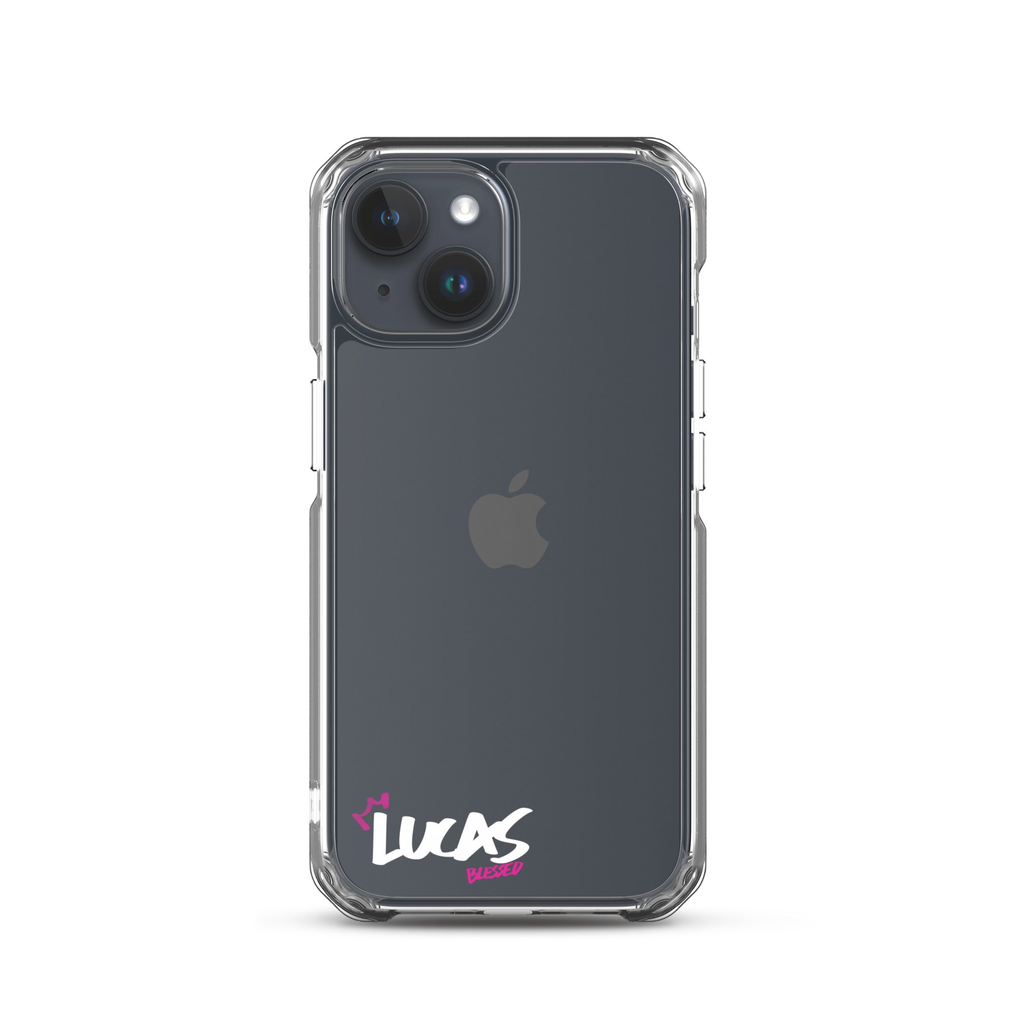Clear iPhone Case - Lucas Blessed