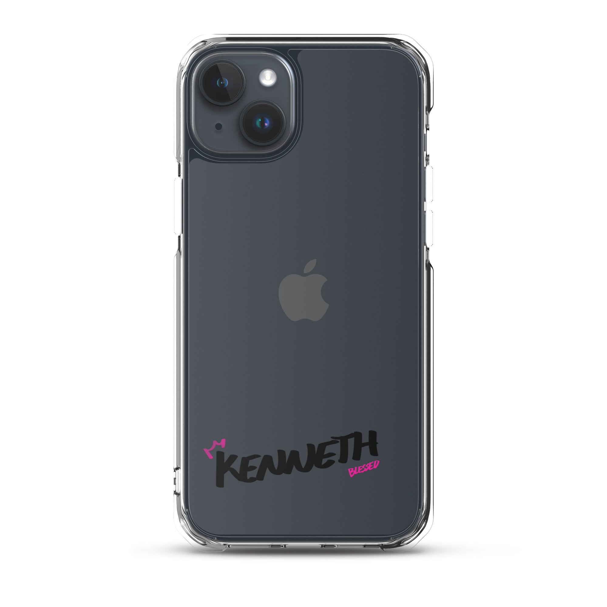 Clear iPhone Case - Kenneth Blessed