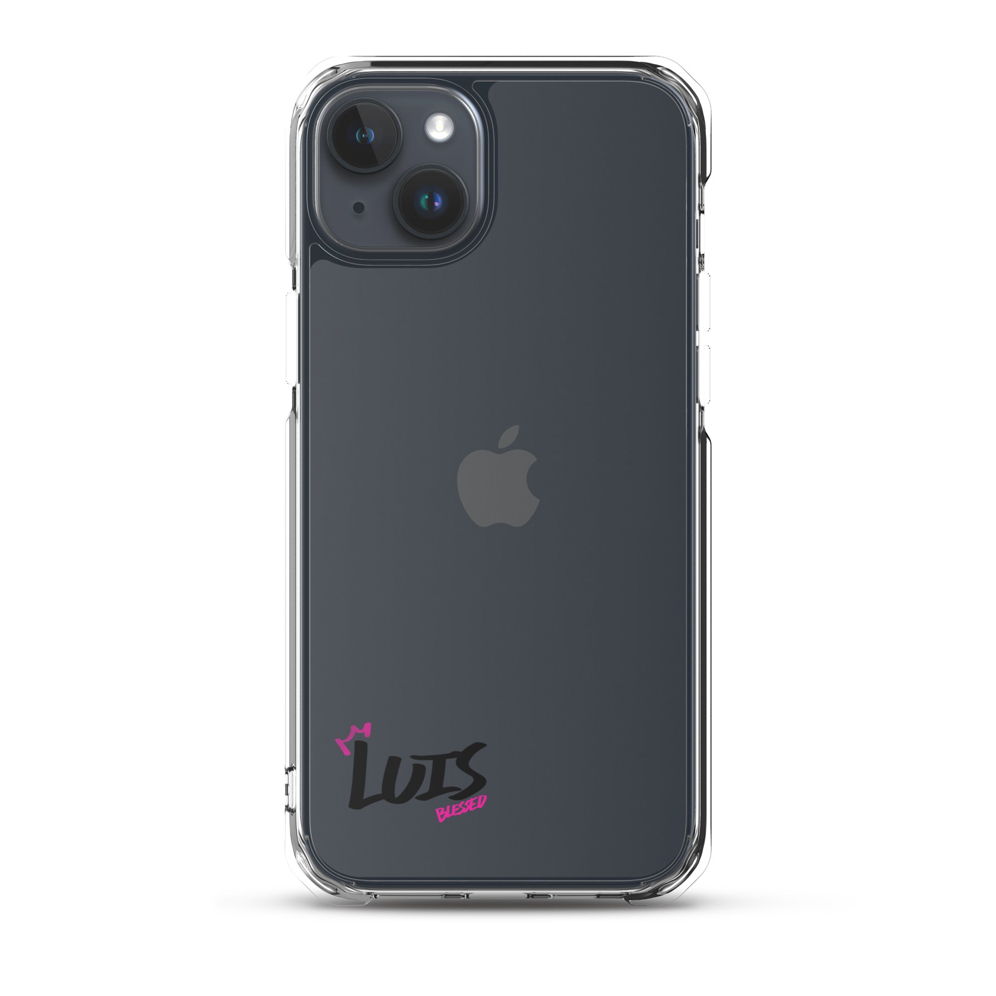 Clear iPhone Case - Luis Blessed