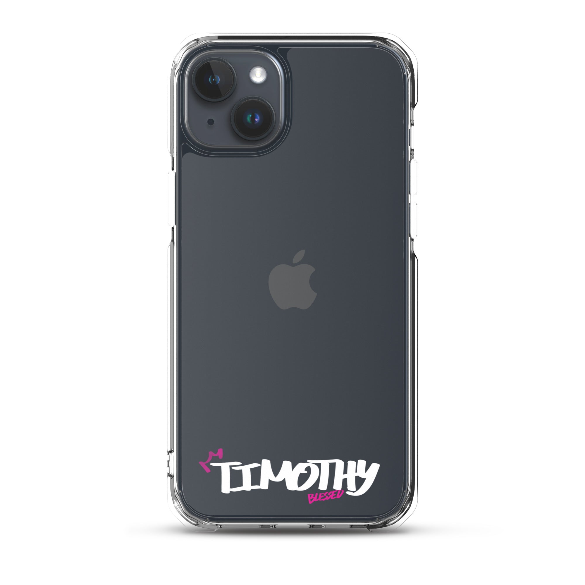 Clear iPhone Case - Timothy Blessed