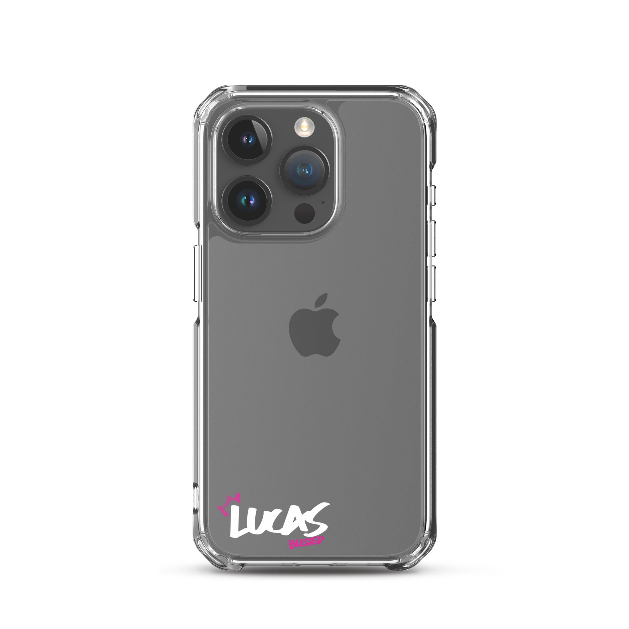 Clear iPhone Case - Lucas Blessed