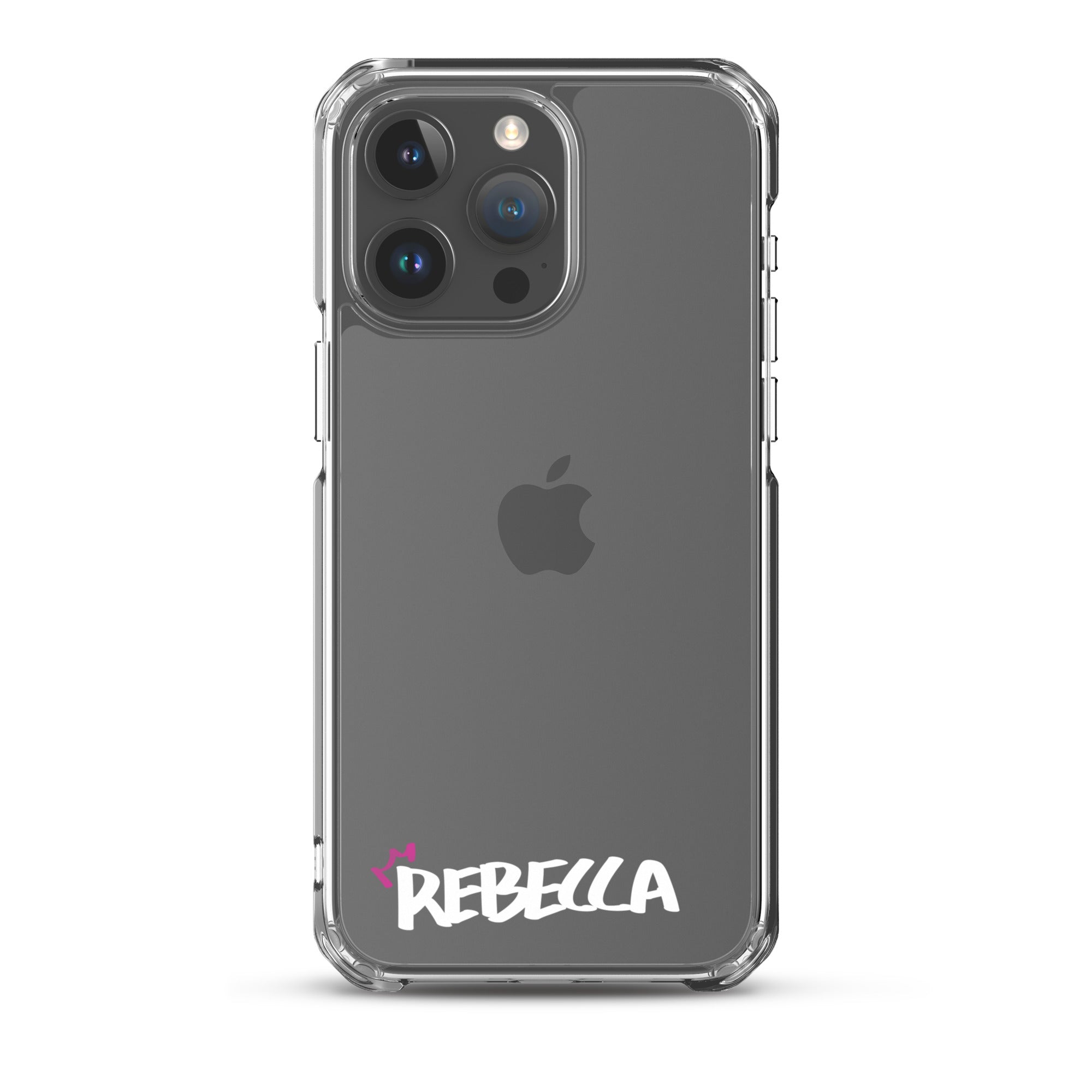 Clear iPhone Case - Rebecca