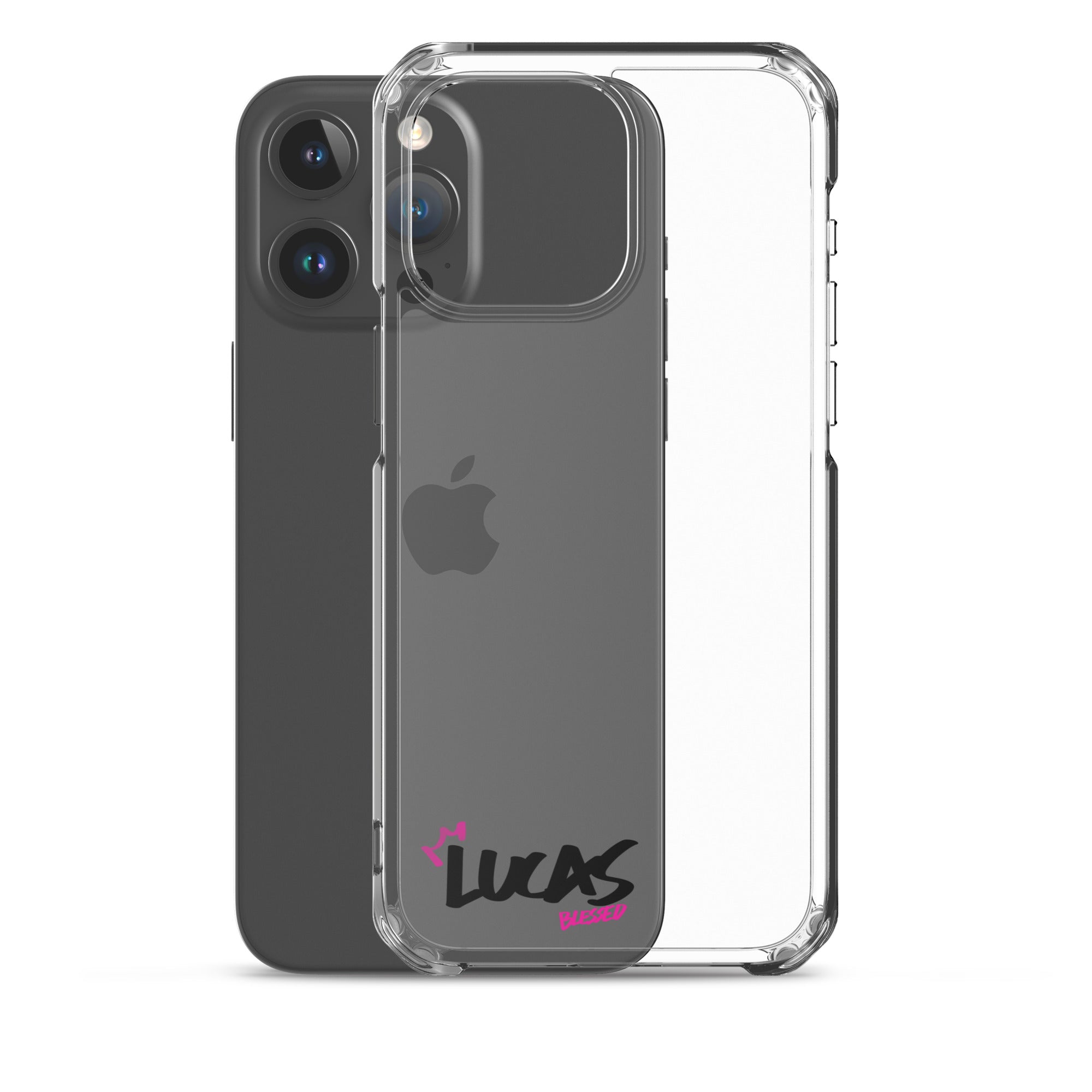 Clear iPhone Case - Lucas Blessed