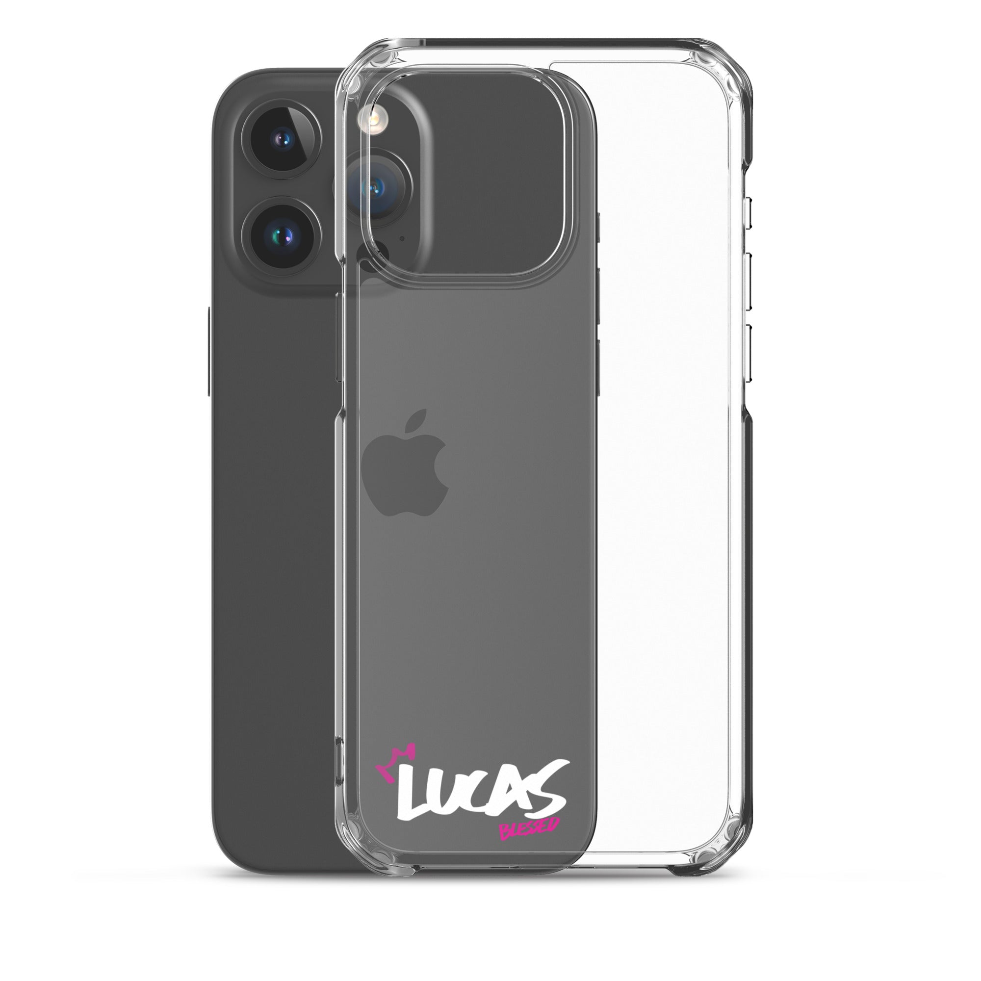 Clear iPhone Case - Lucas Blessed