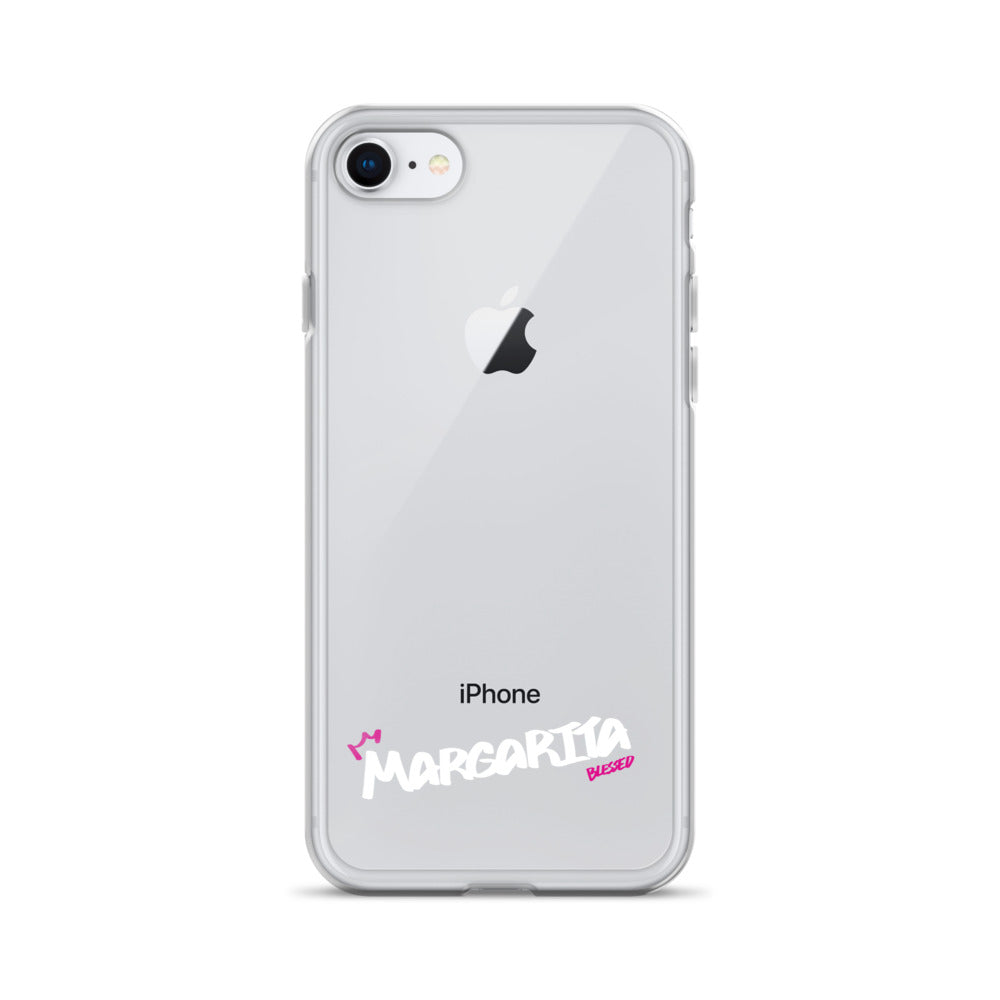 Clear iPhone Case - Margarita Blessed