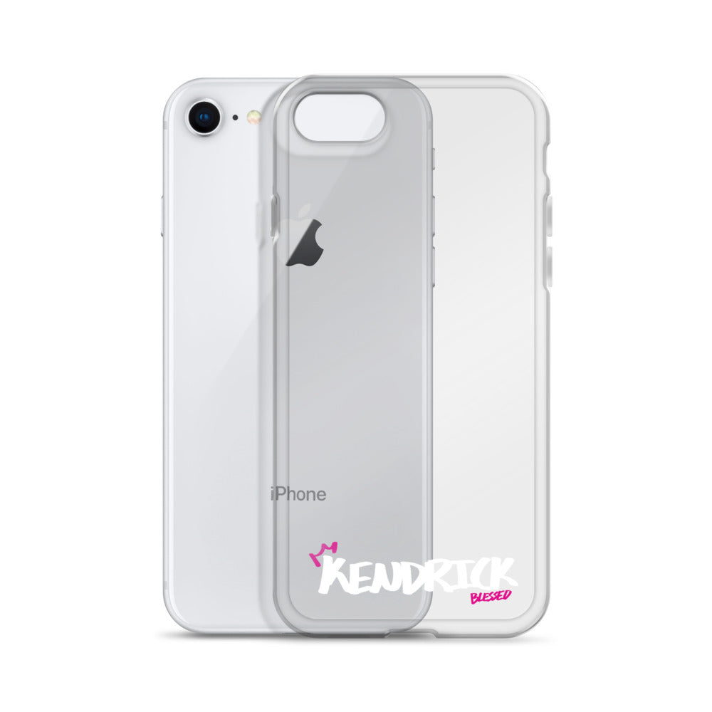 Clear iPhone Case - Kendrick Blessed