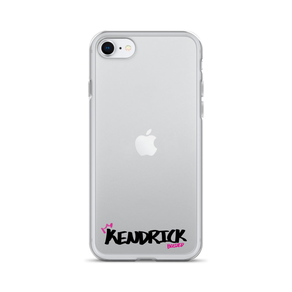 Clear iPhone Case - Kendrick Blessed