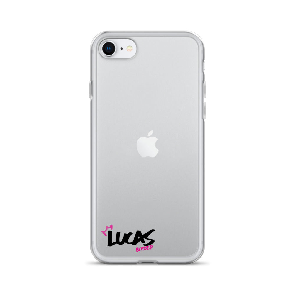 Clear iPhone Case - Lucas Blessed