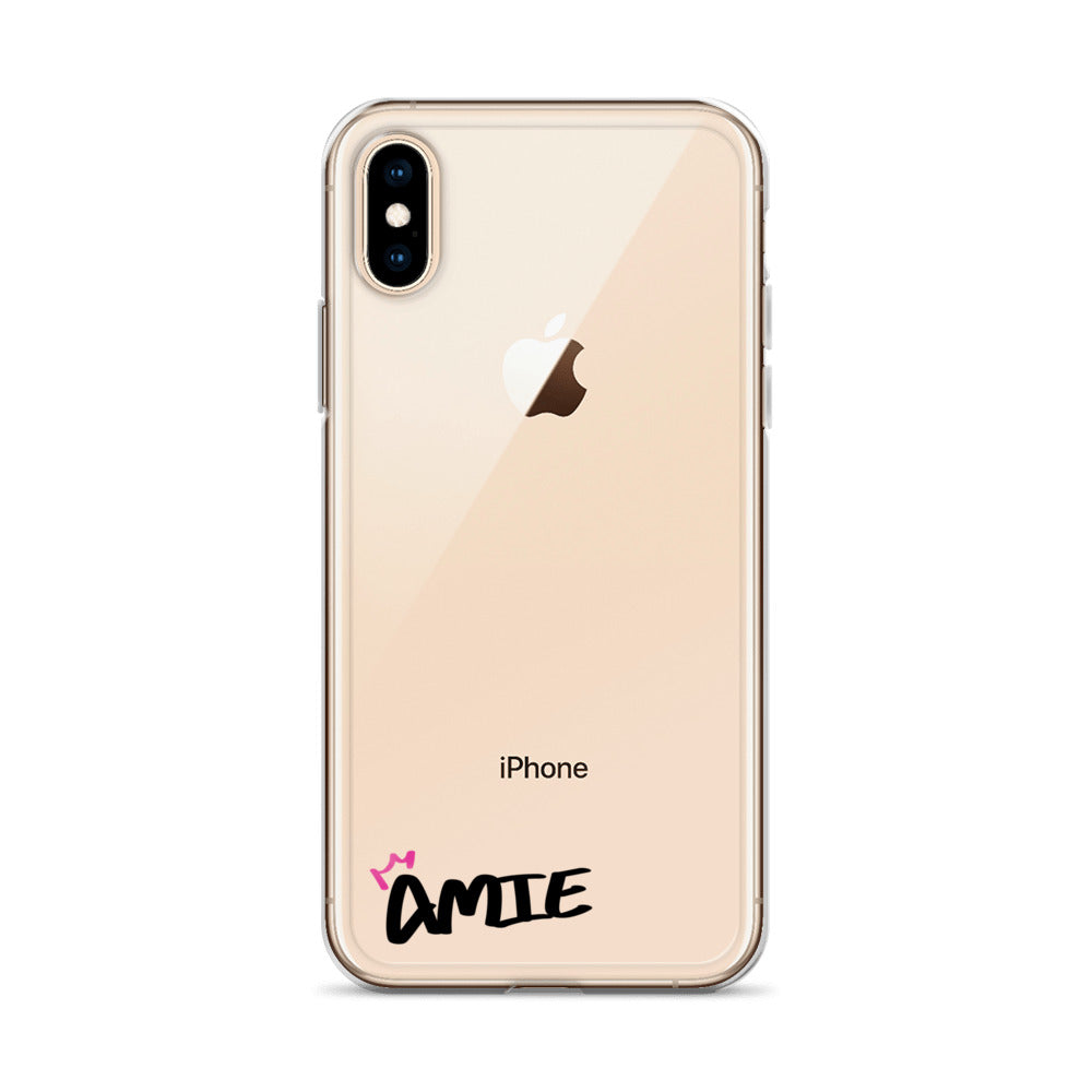 Clear iPhone Case - Amie