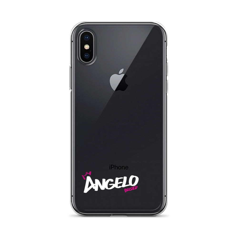 Clear iPhone Case - Angelo Blessed