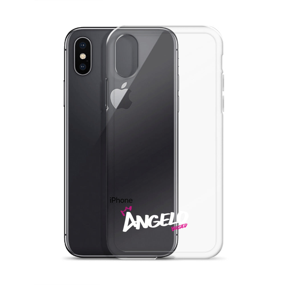Clear iPhone Case - Angelo Blessed