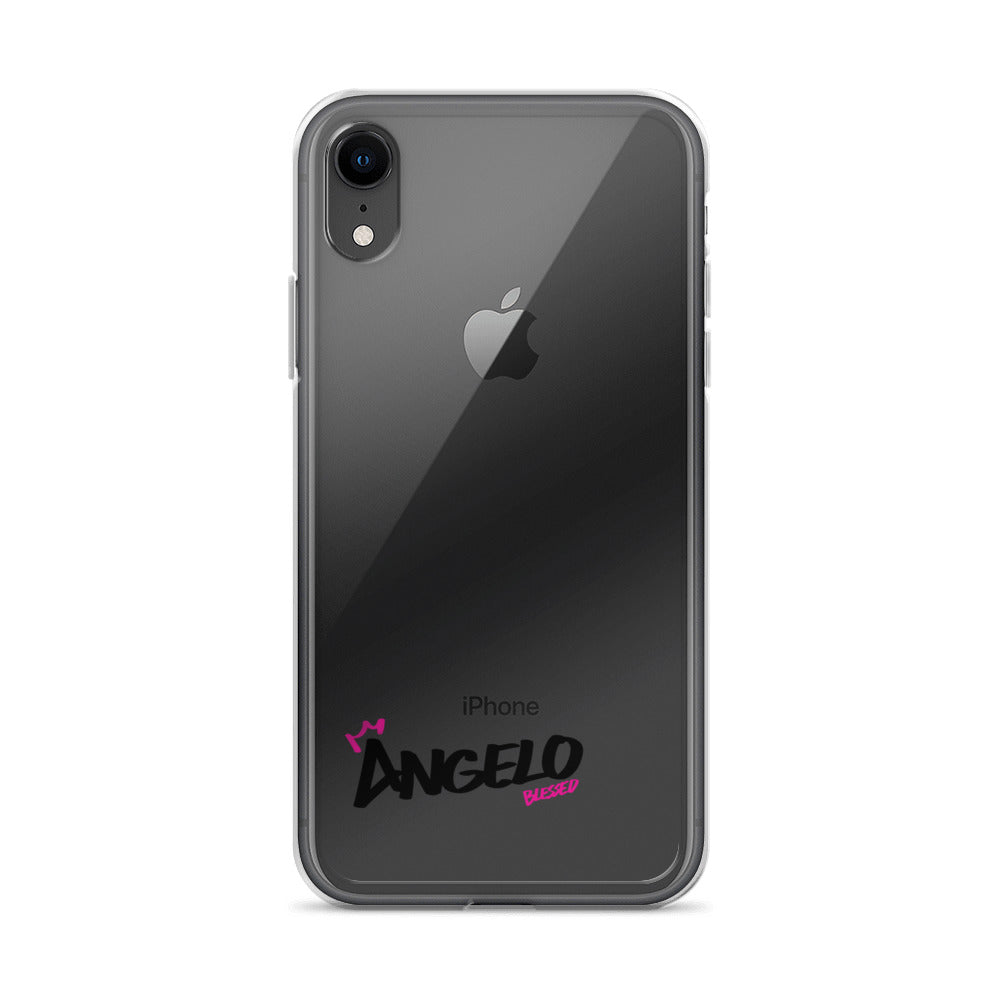 Clear iPhone Case - Angelo Blessed