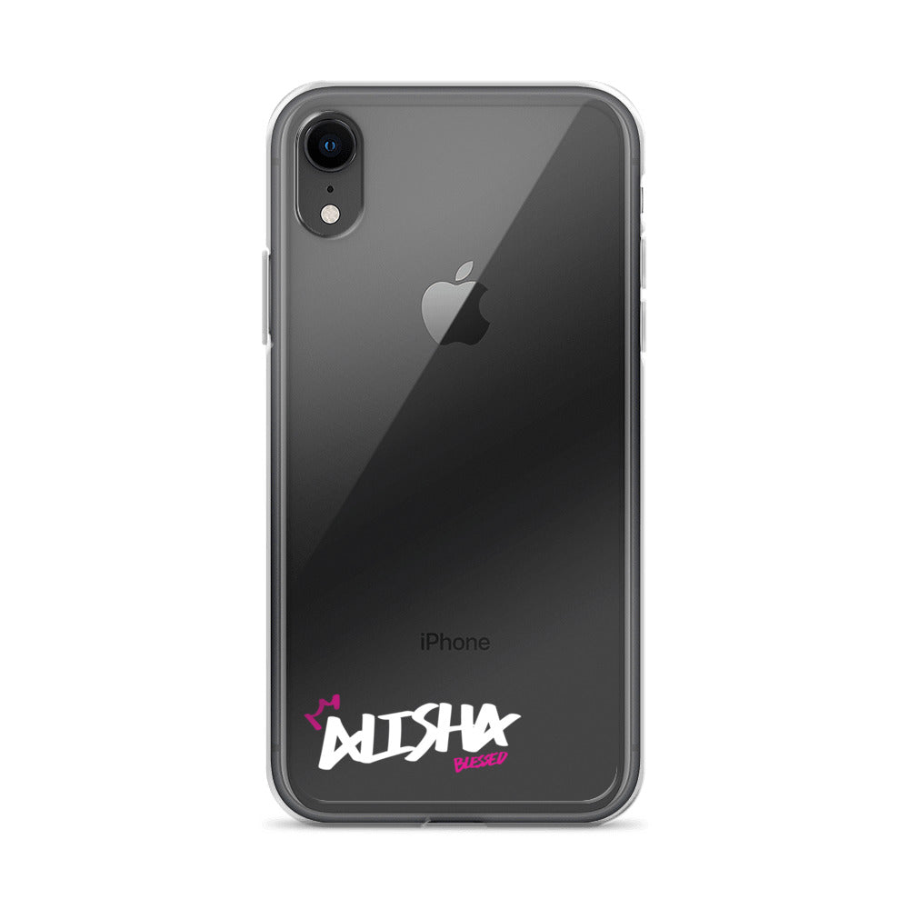 Clear iPhone Case - Alisha Blessed