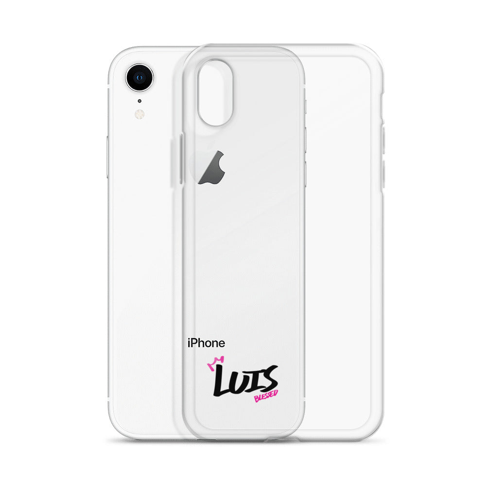 Clear iPhone Case - Luis Blessed