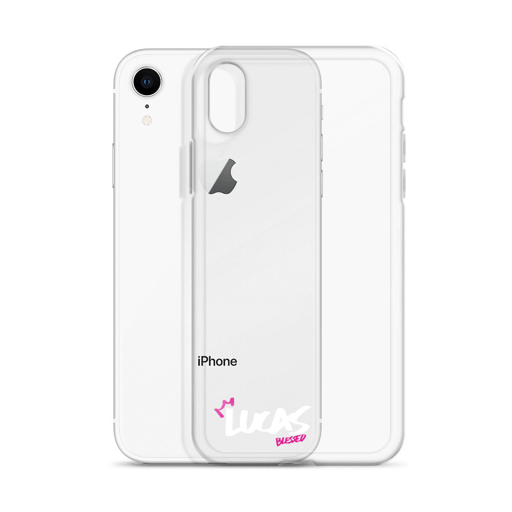 Clear iPhone Case - Lucas Blessed