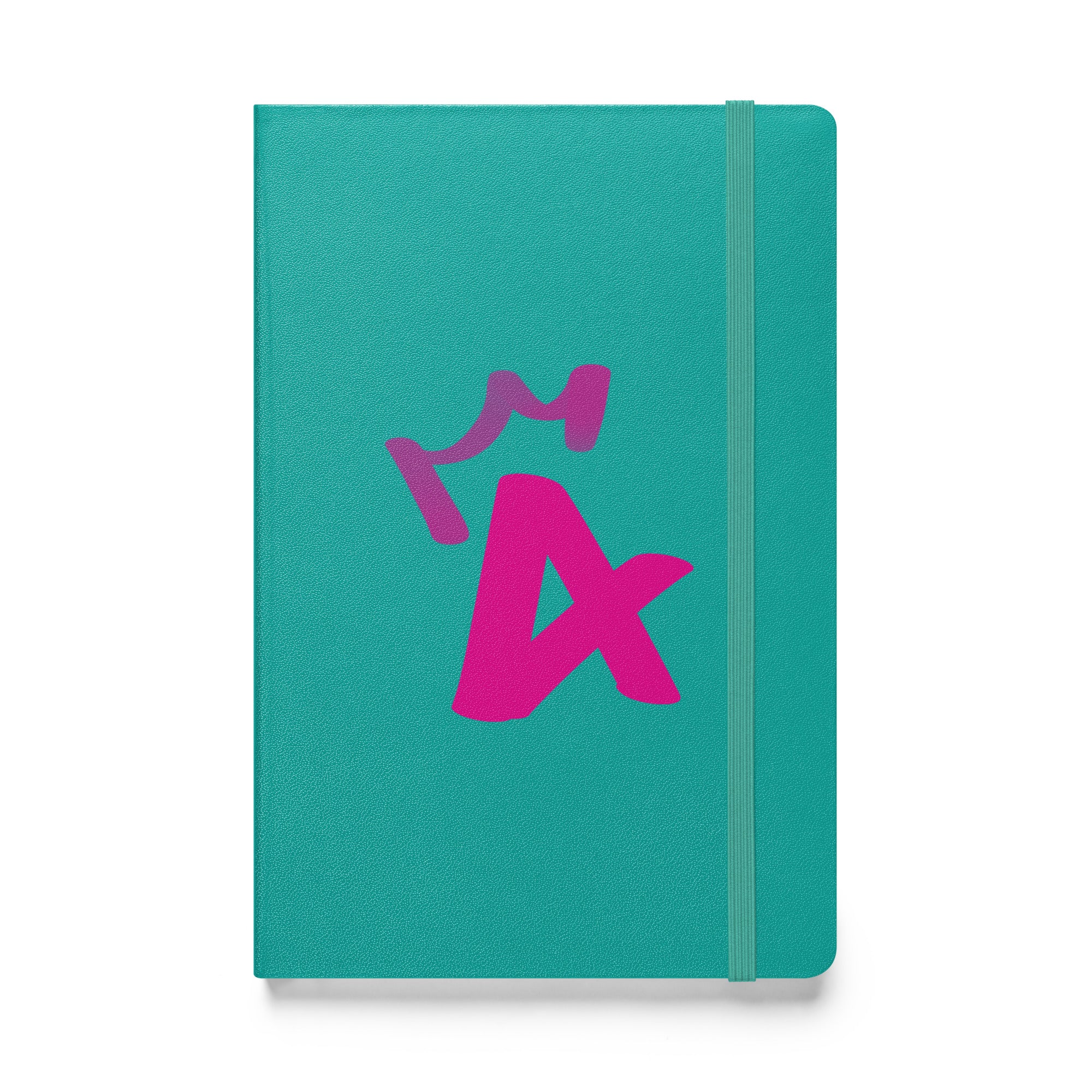 Hardcover bound notebook - Letter A