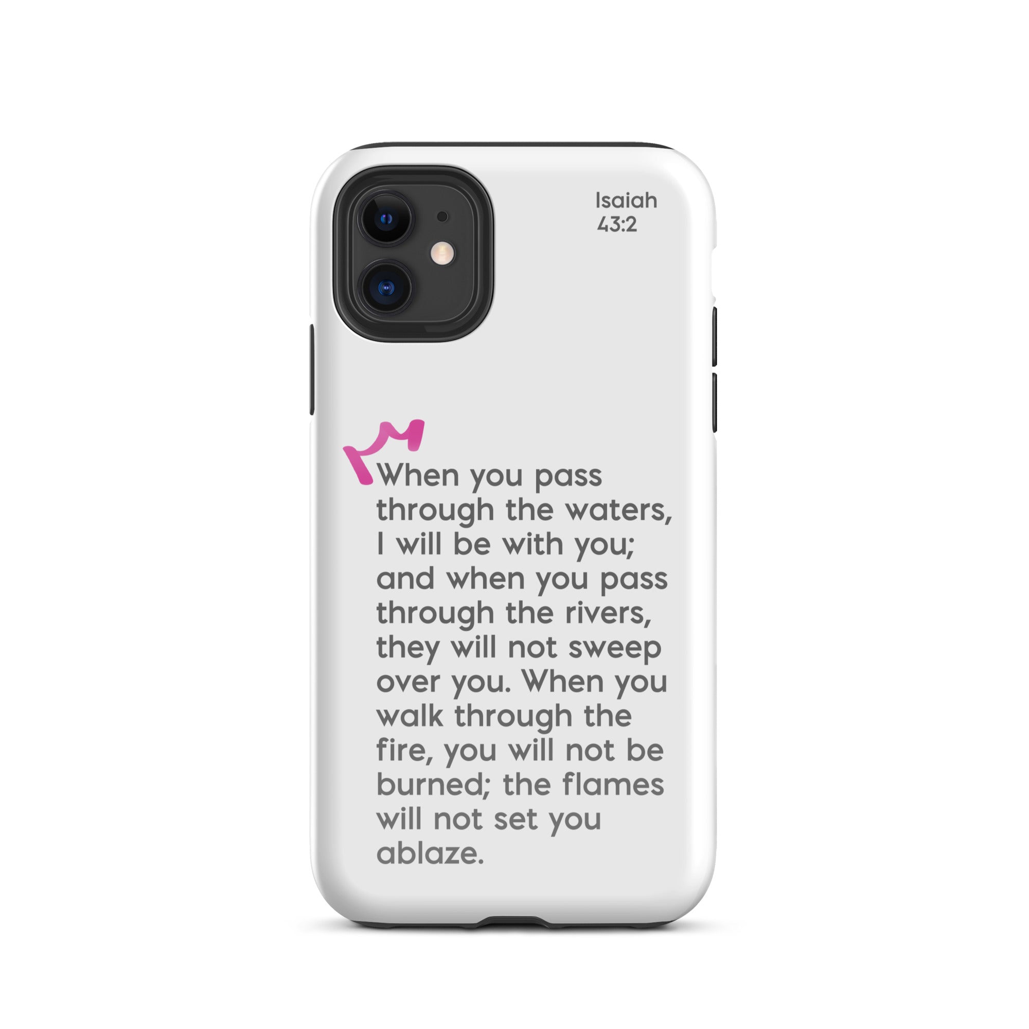 iPhone Case - Isaiah 43:2