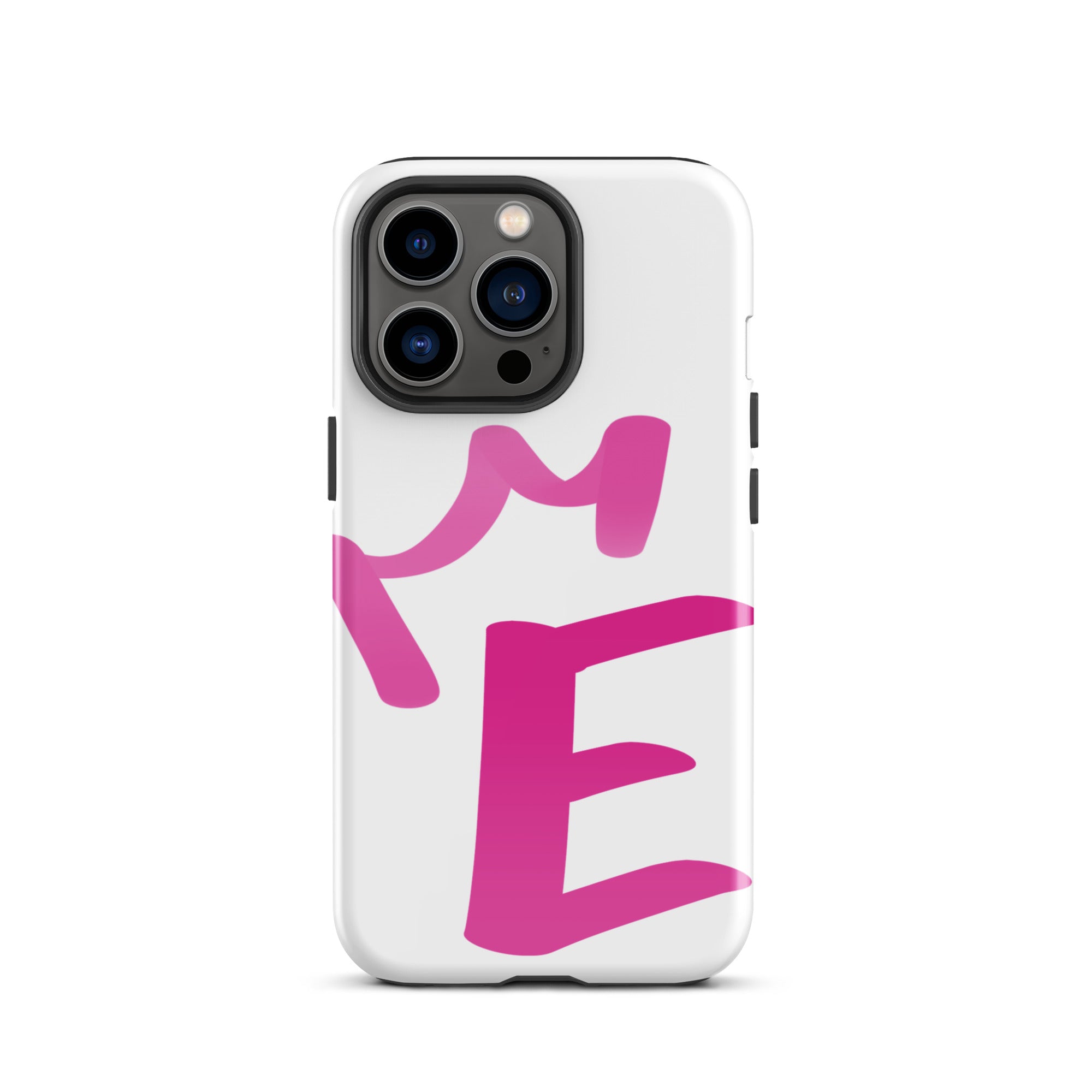 iPhone Case White - Letter E