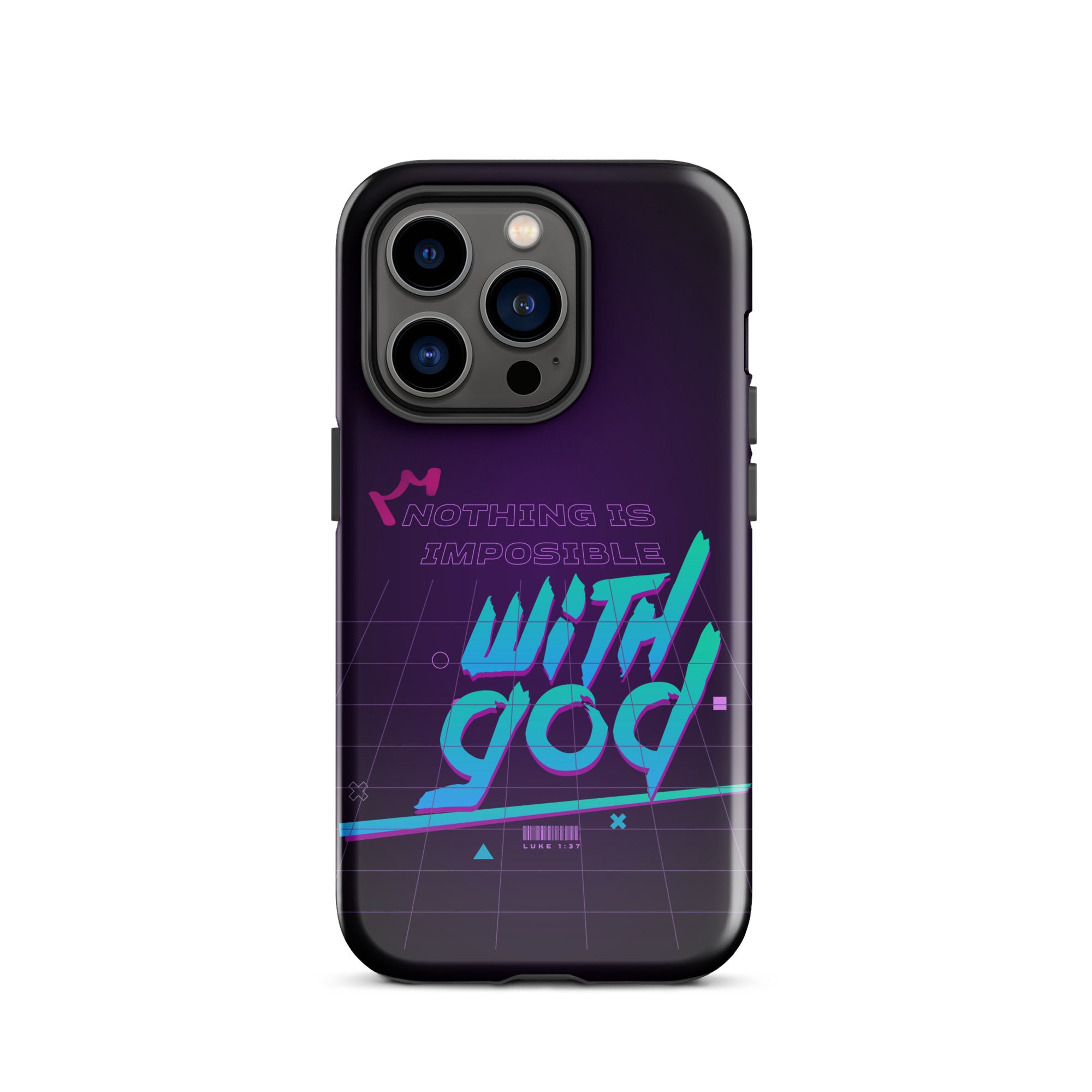 iPhone Case - Luke 1:37