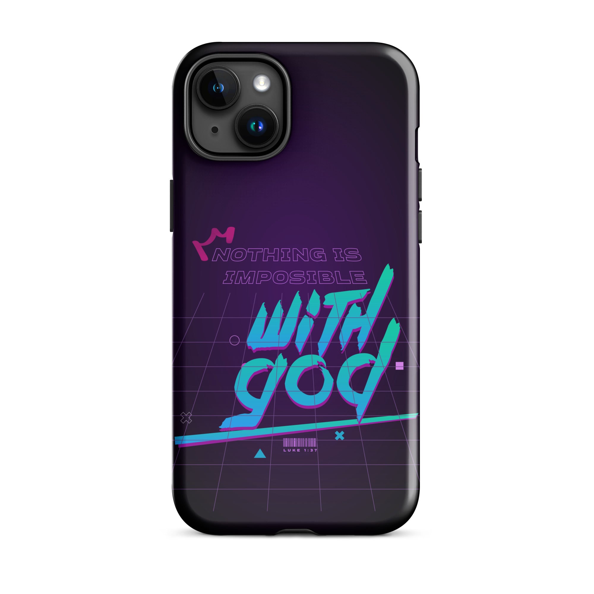 iPhone Case - Luke 1:37