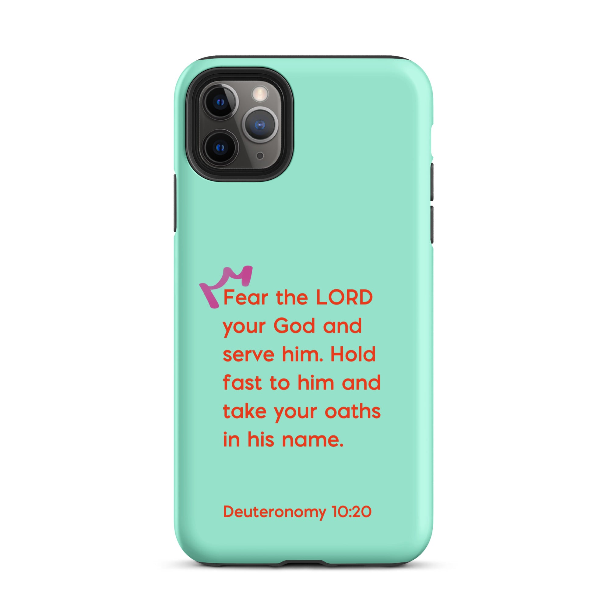 iPhone Case - Deuteronomy 10:20