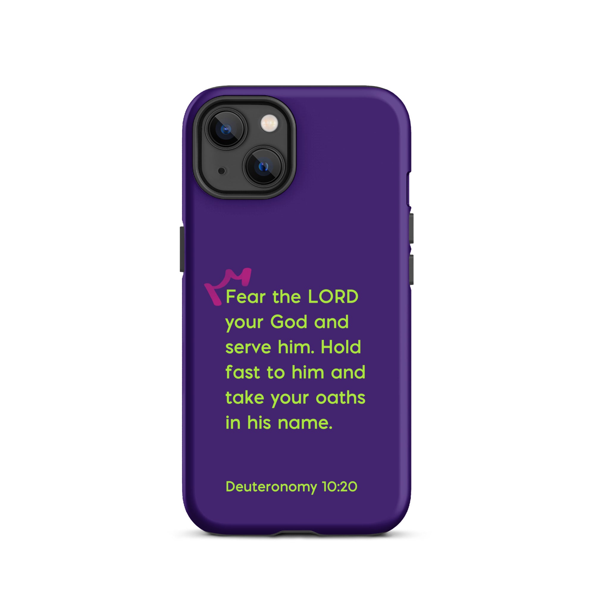 iPhone Case - Deuteronomy 10:20
